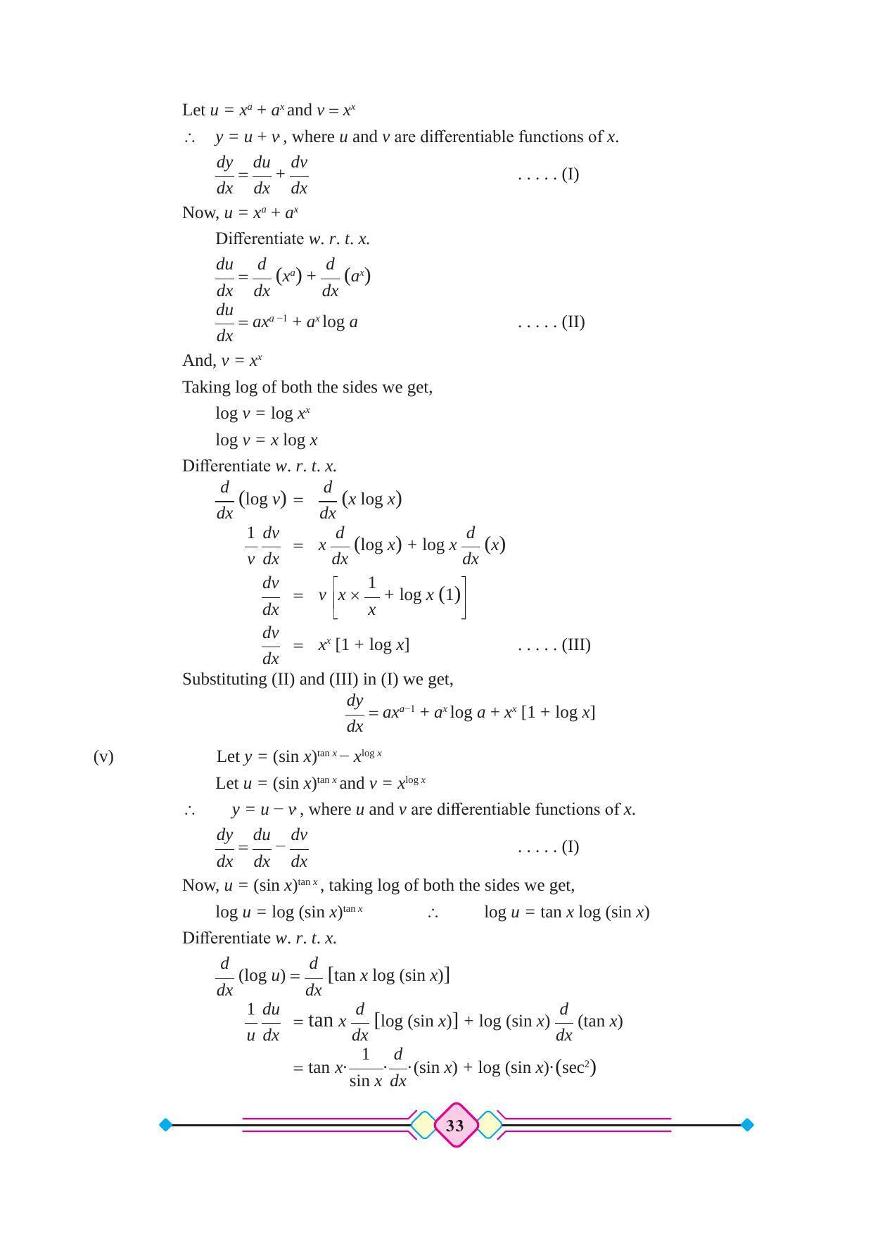 Maharashtra Board Class 12 Maths (Part 2) Textbook - Page 43