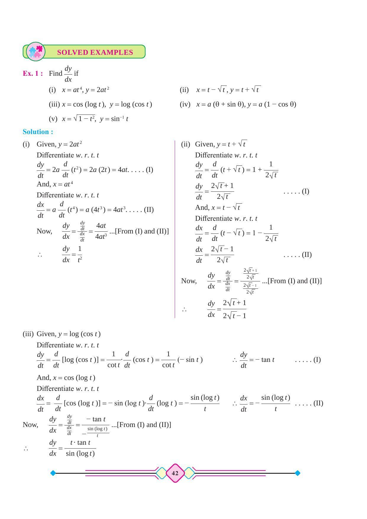 Maharashtra Board Class 12 Maths (Part 2) Textbook - Page 52