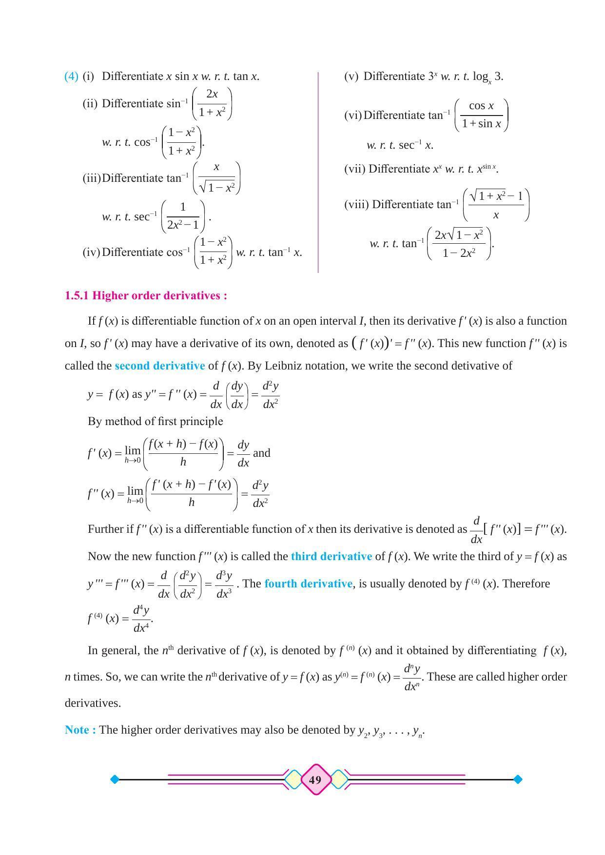 Maharashtra Board Class 12 Maths (Part 2) Textbook - Page 59