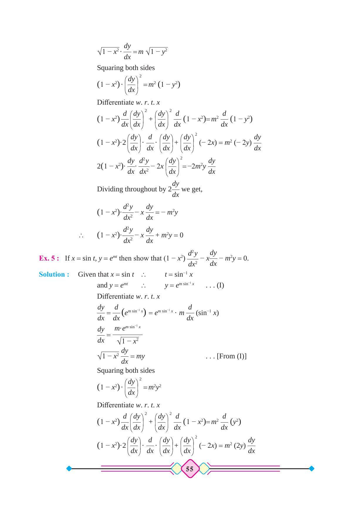 Maharashtra Board Class 12 Maths (Part 2) Textbook - Page 65