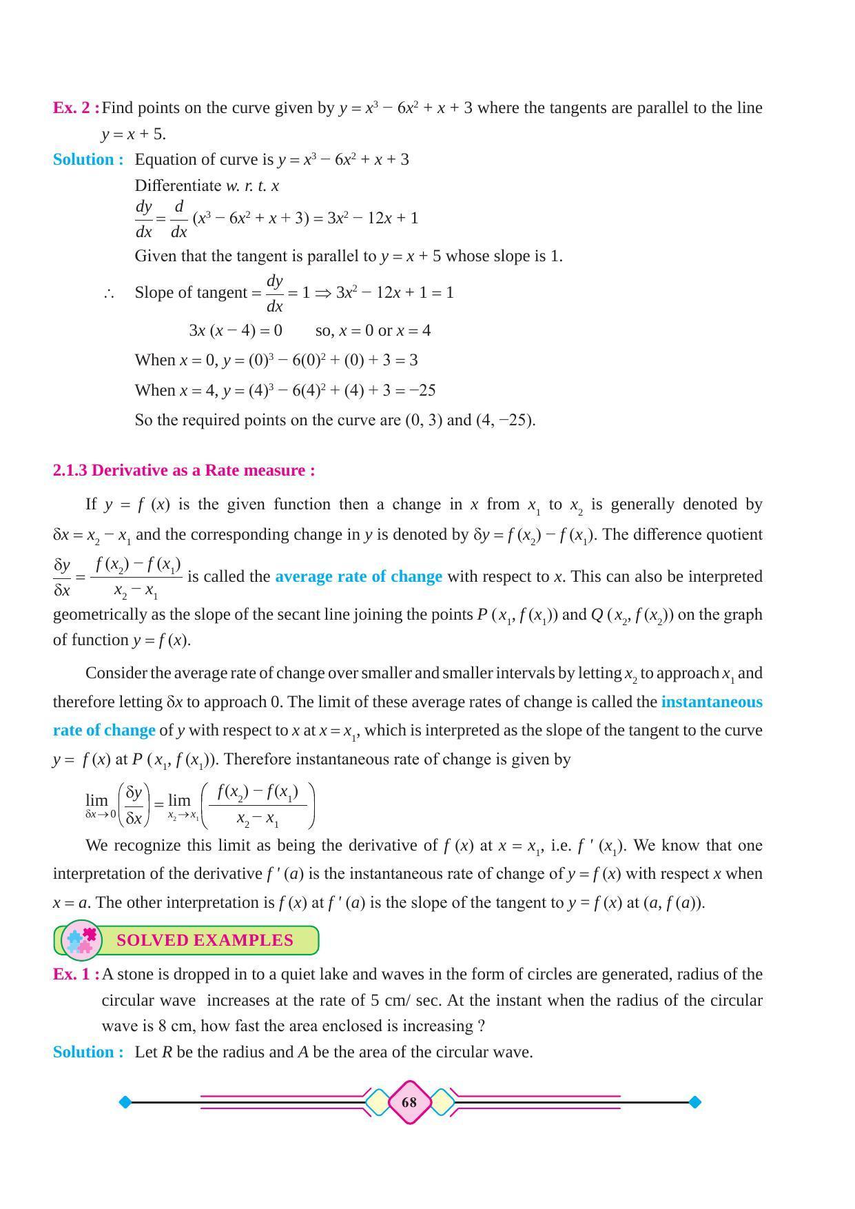 Maharashtra Board Class 12 Maths (Part 2) Textbook - Page 78