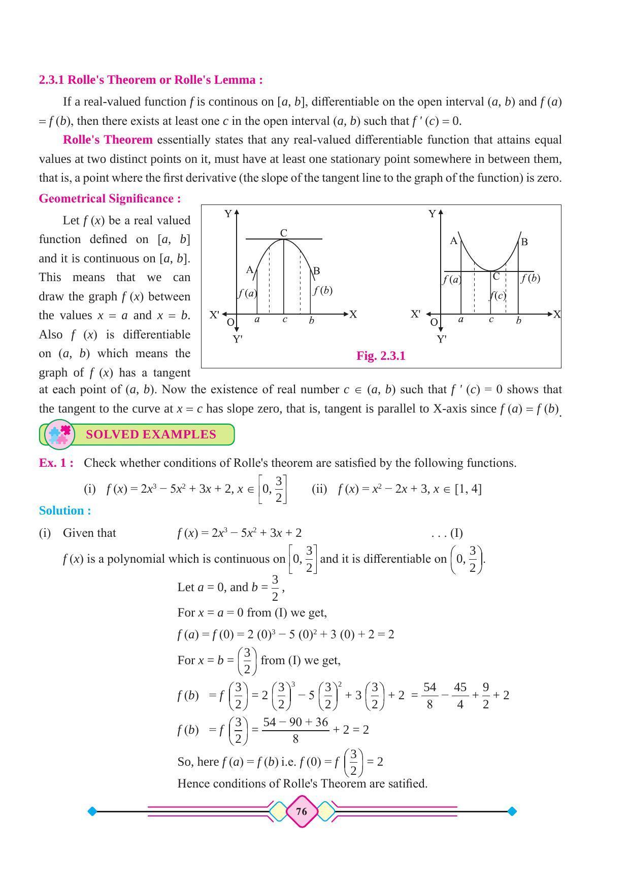 Maharashtra Board Class 12 Maths (Part 2) Textbook - Page 86