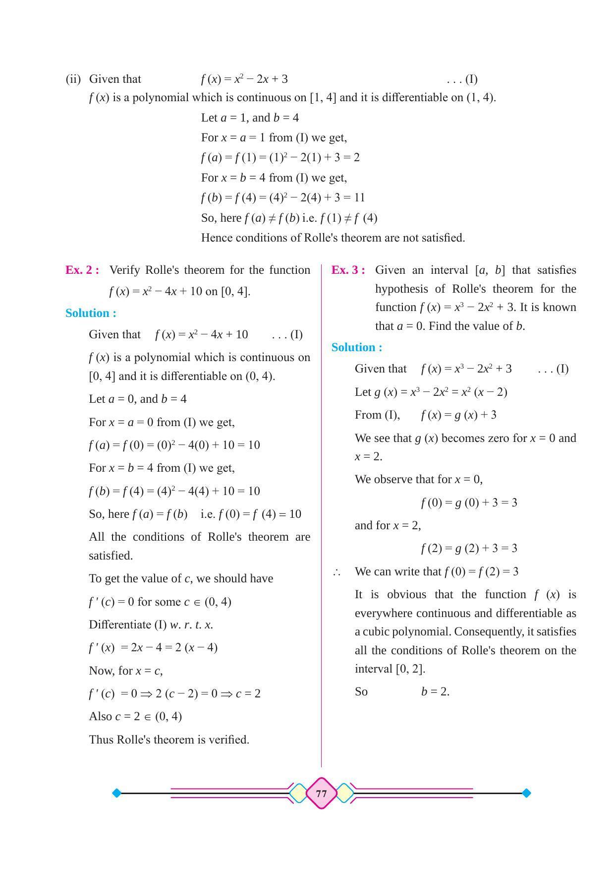 Maharashtra Board Class 12 Maths (Part 2) Textbook - Page 87