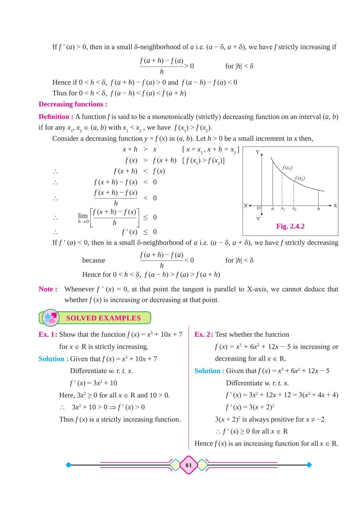 Maharashtra Board Class 12 Maths (Part 2) Textbook - Page 91
