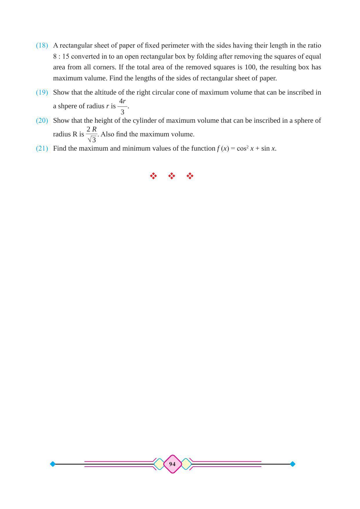 Maharashtra Board Class 12 Maths (Part 2) Textbook - Page 104