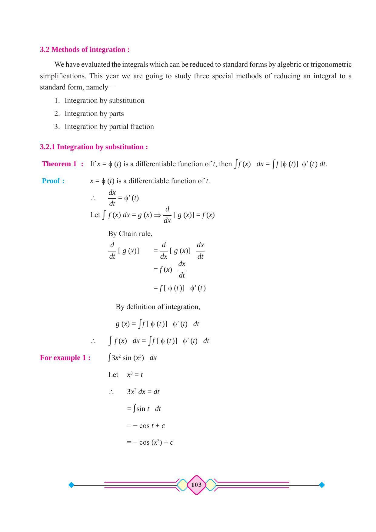 Maharashtra Board Class 12 Maths (Part 2) Textbook - Page 113