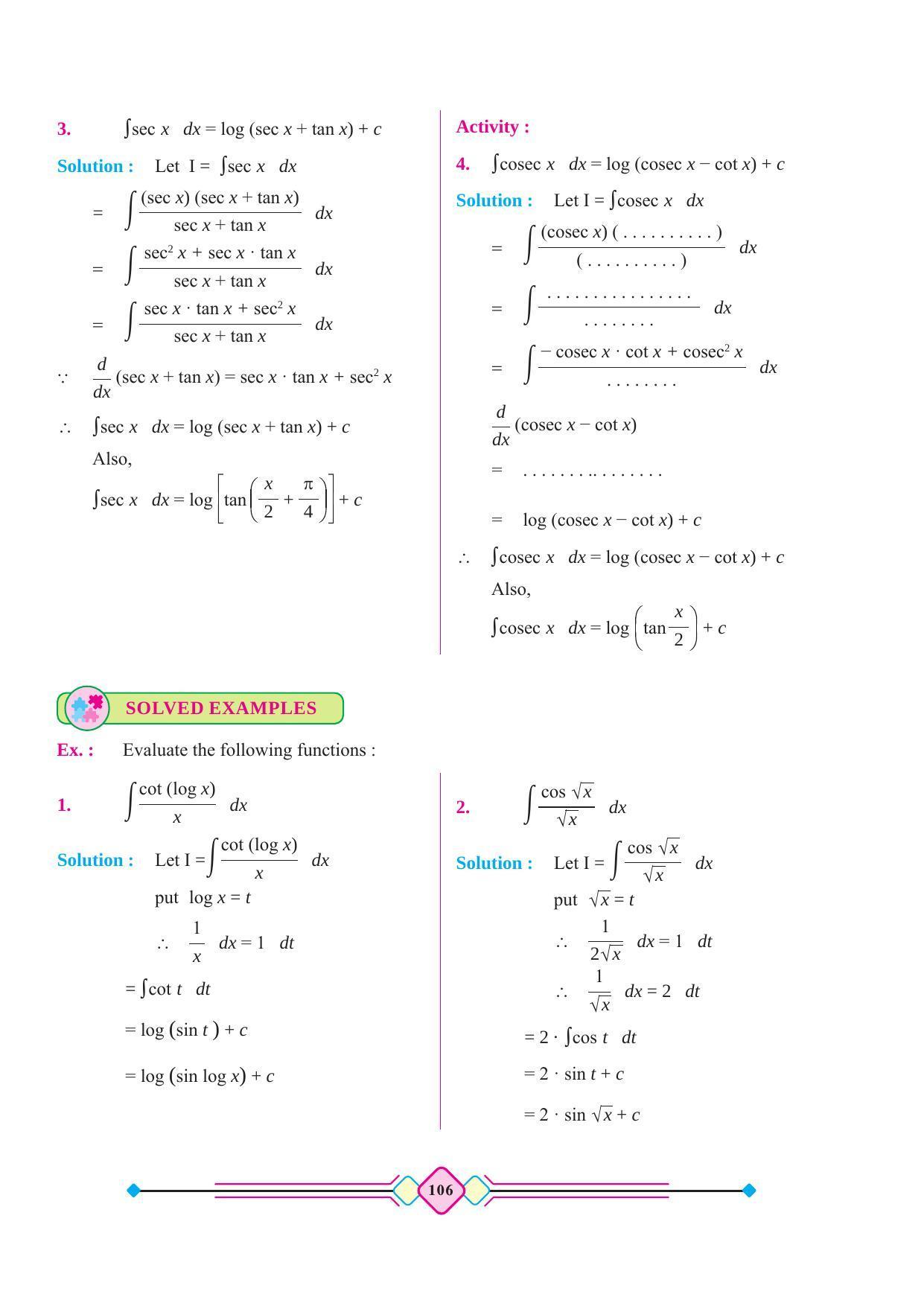 Maharashtra Board Class 12 Maths (Part 2) Textbook - Page 116