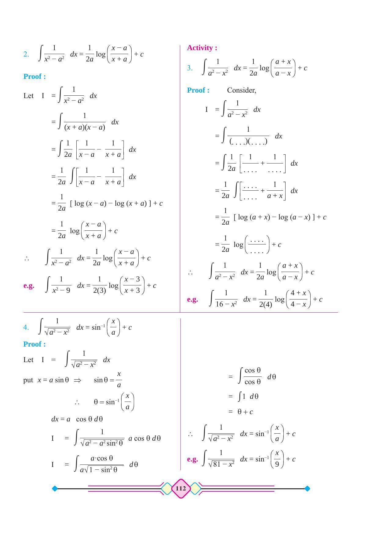 Maharashtra Board Class 12 Maths (Part 2) Textbook - Page 122