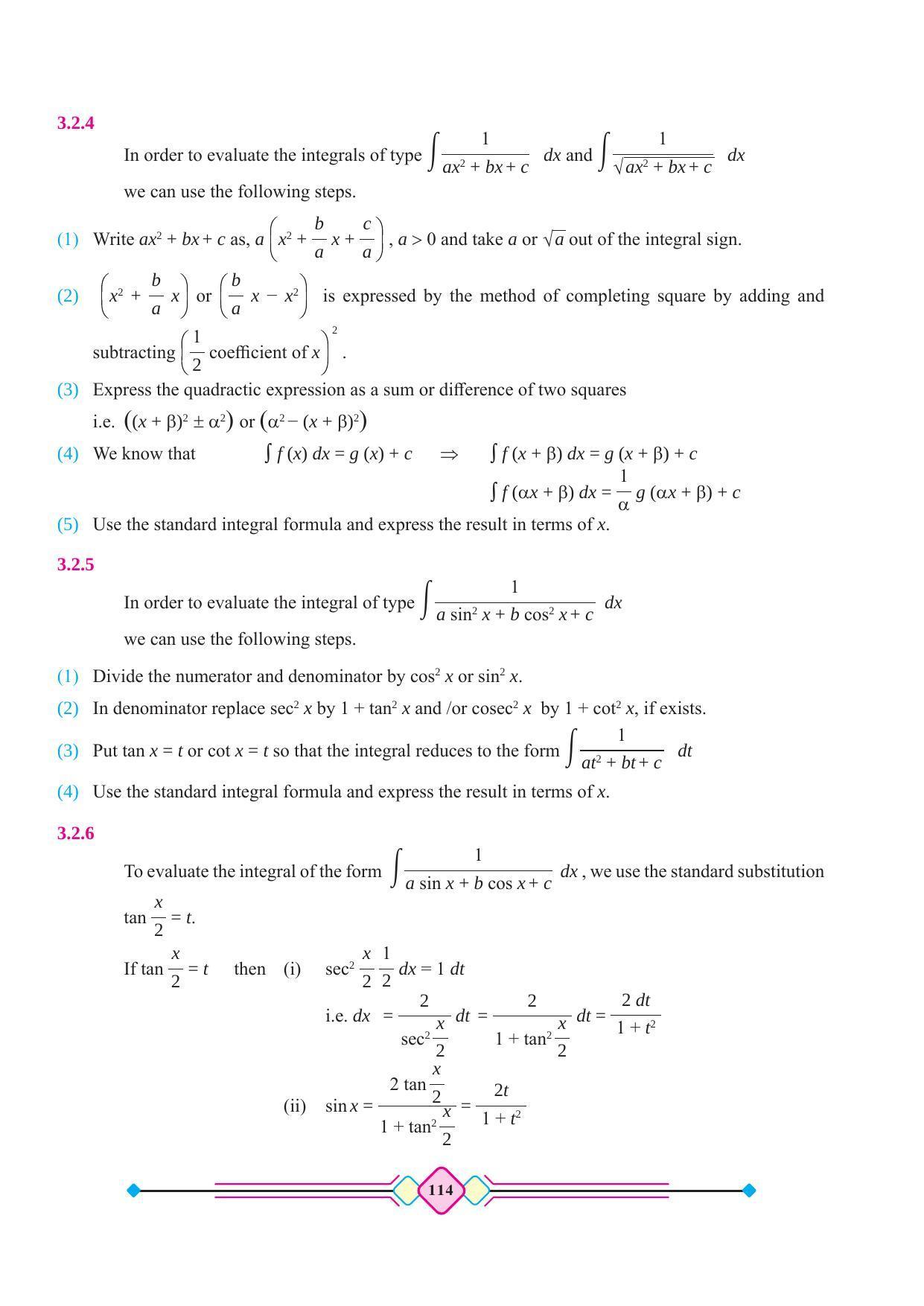 Maharashtra Board Class 12 Maths (Part 2) Textbook - Page 124