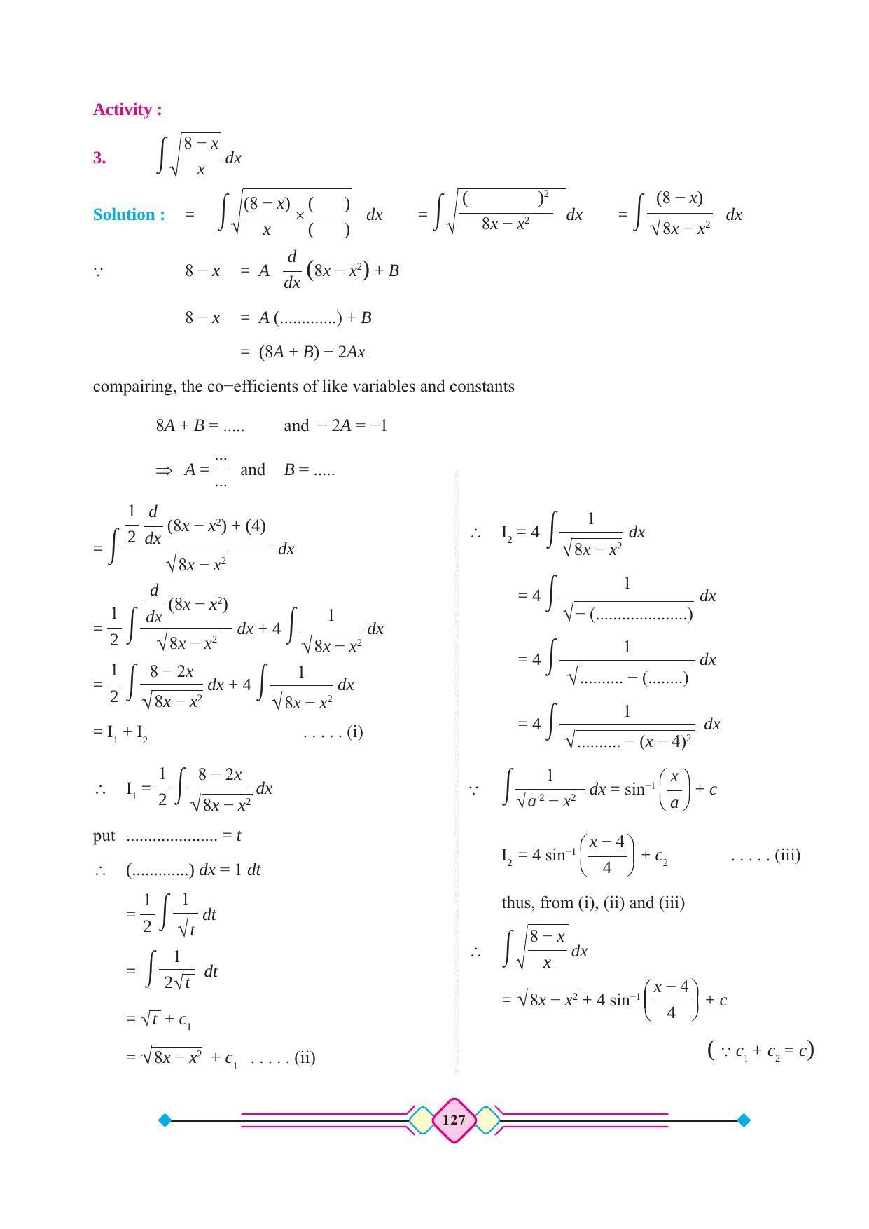 Maharashtra Board Class 12 Maths (Part 2) Textbook - Page 137