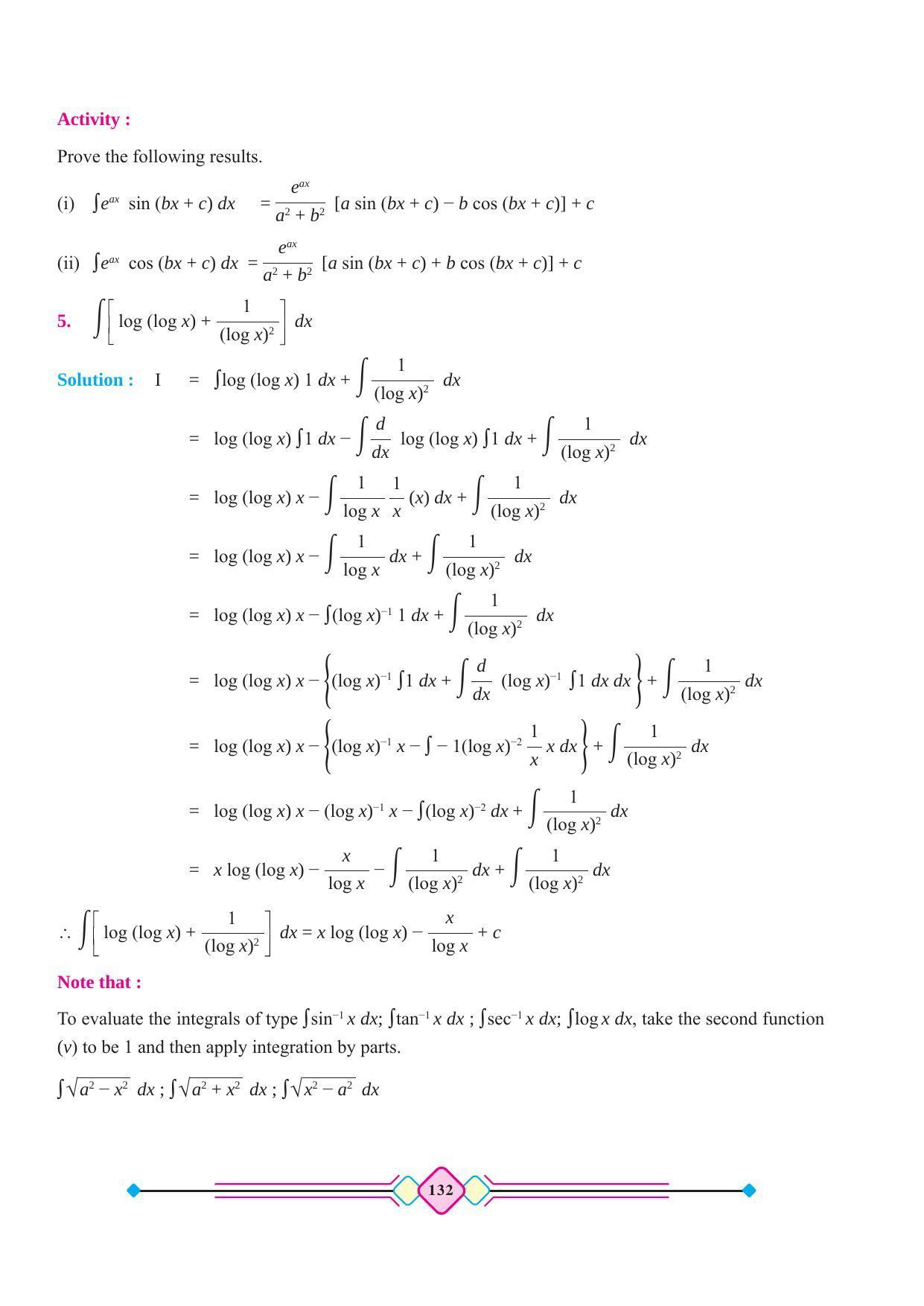 Maharashtra Board Class 12 Maths (Part 2) Textbook - Page 142