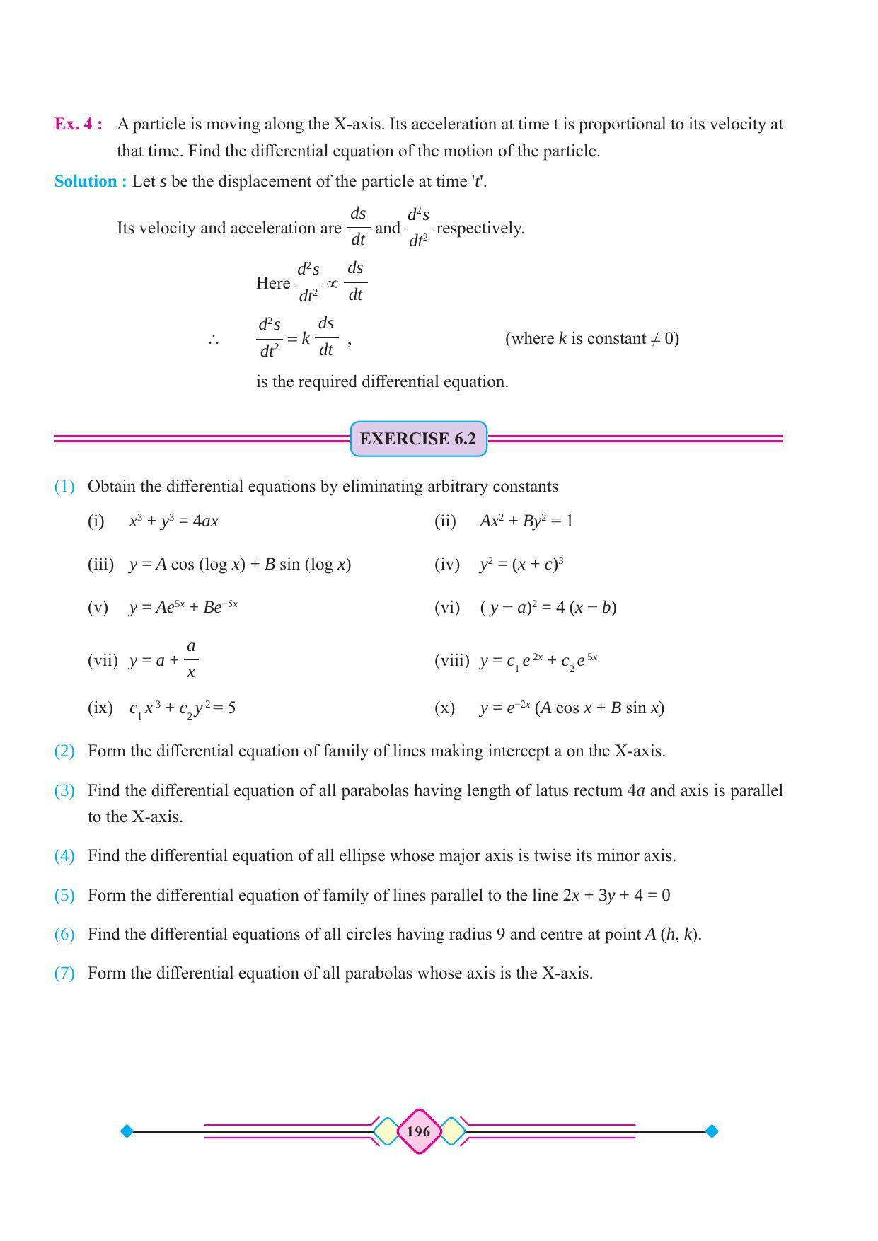 Maharashtra Board Class 12 Maths (Part 2) Textbook - Page 206