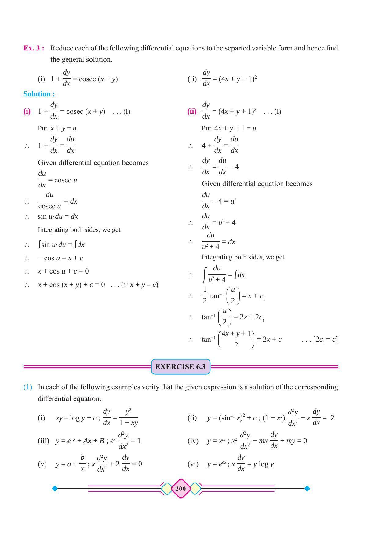 Maharashtra Board Class 12 Maths (Part 2) Textbook - Page 210