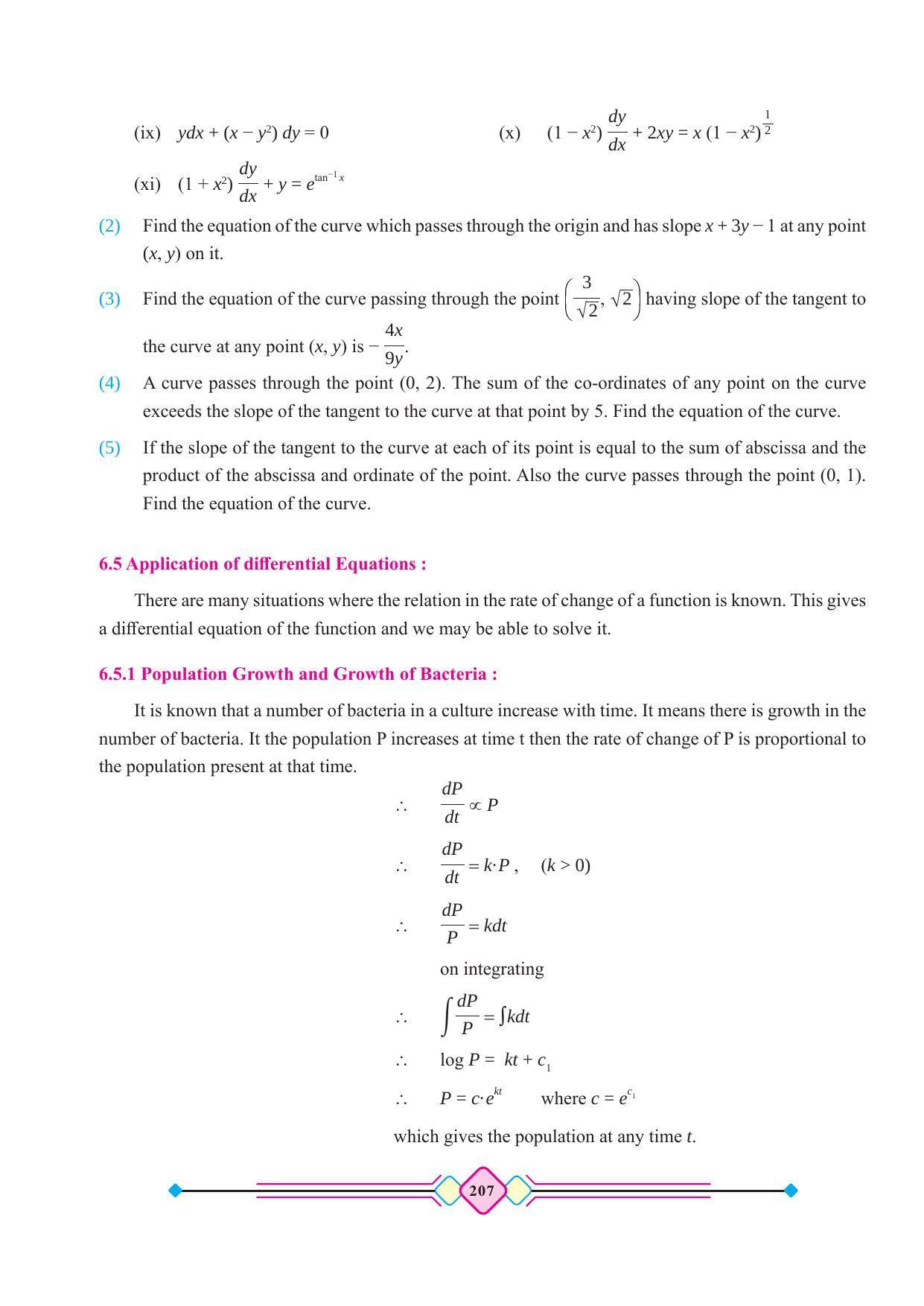 Maharashtra Board Class 12 Maths (Part 2) Textbook - Page 217