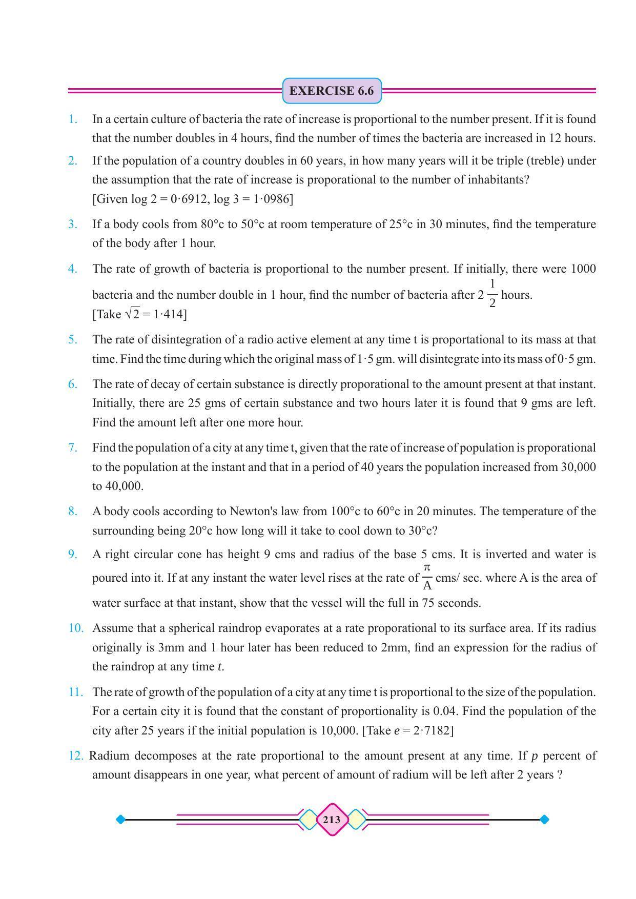 Maharashtra Board Class 12 Maths (Part 2) Textbook - Page 223