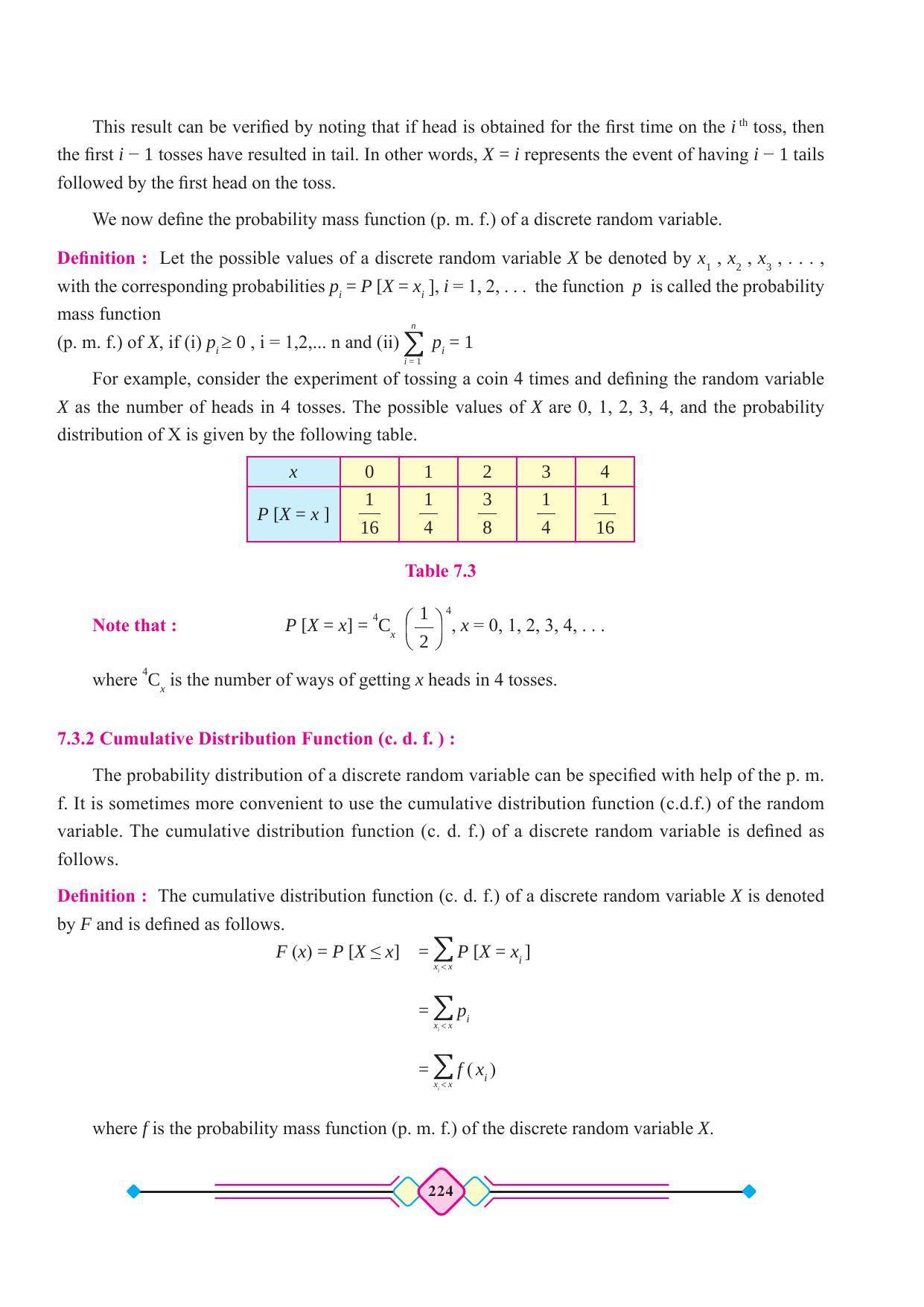 Maharashtra Board Class 12 Maths (Part 2) Textbook - Page 234