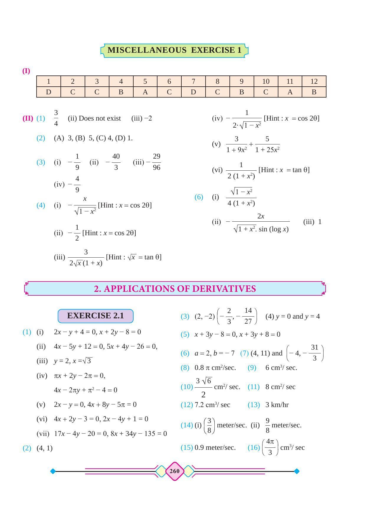 Maharashtra Board Class 12 Maths (Part 2) Textbook - Page 270