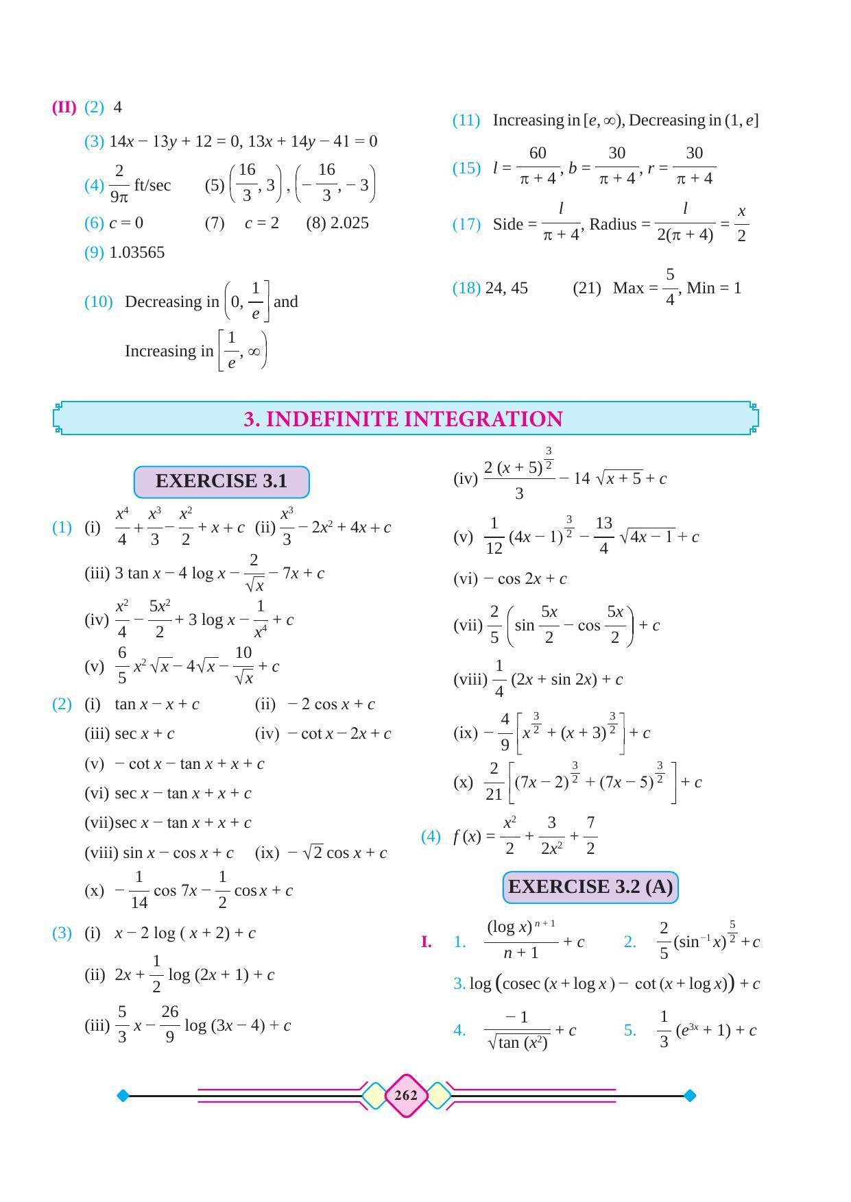 Maharashtra Board Class 12 Maths (Part 2) Textbook - Page 272