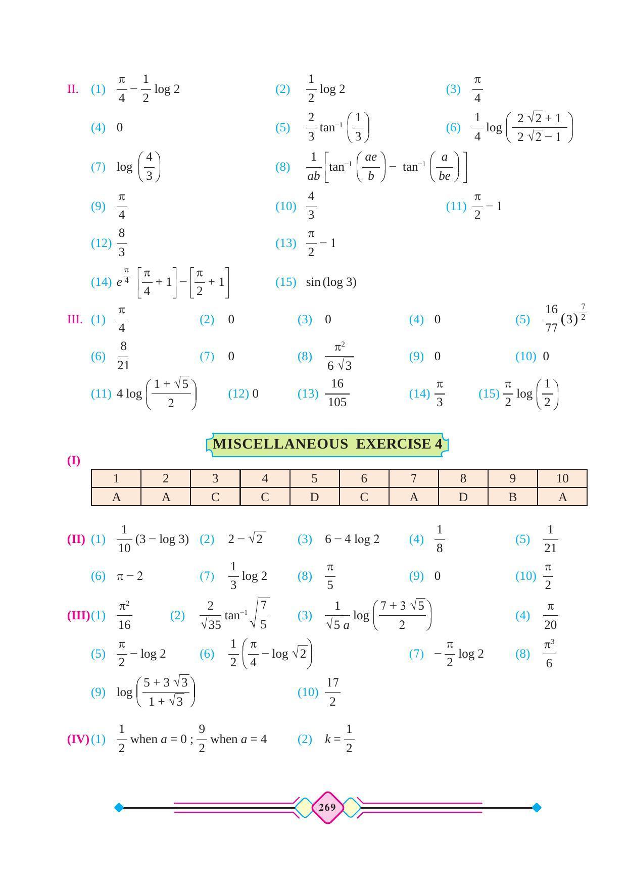 Maharashtra Board Class 12 Maths (Part 2) Textbook - Page 279