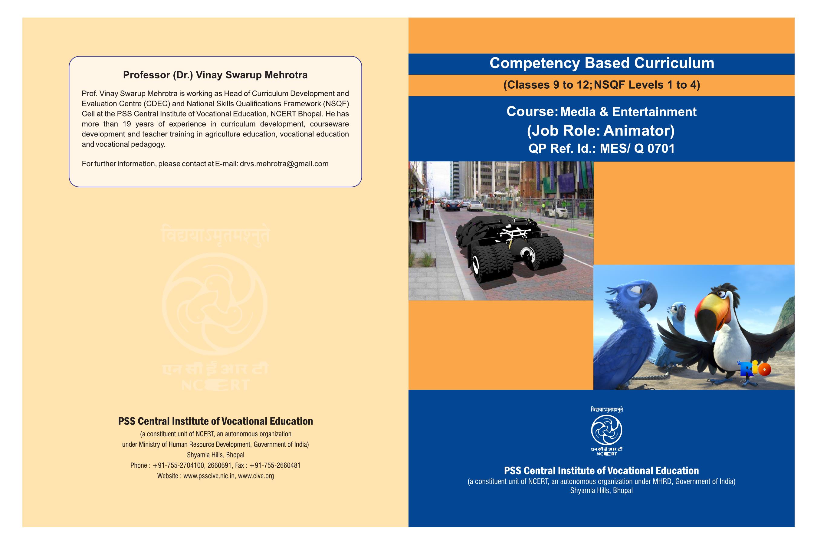 Maharashtra SSC Media & Entertainment Syllabus - Page 1