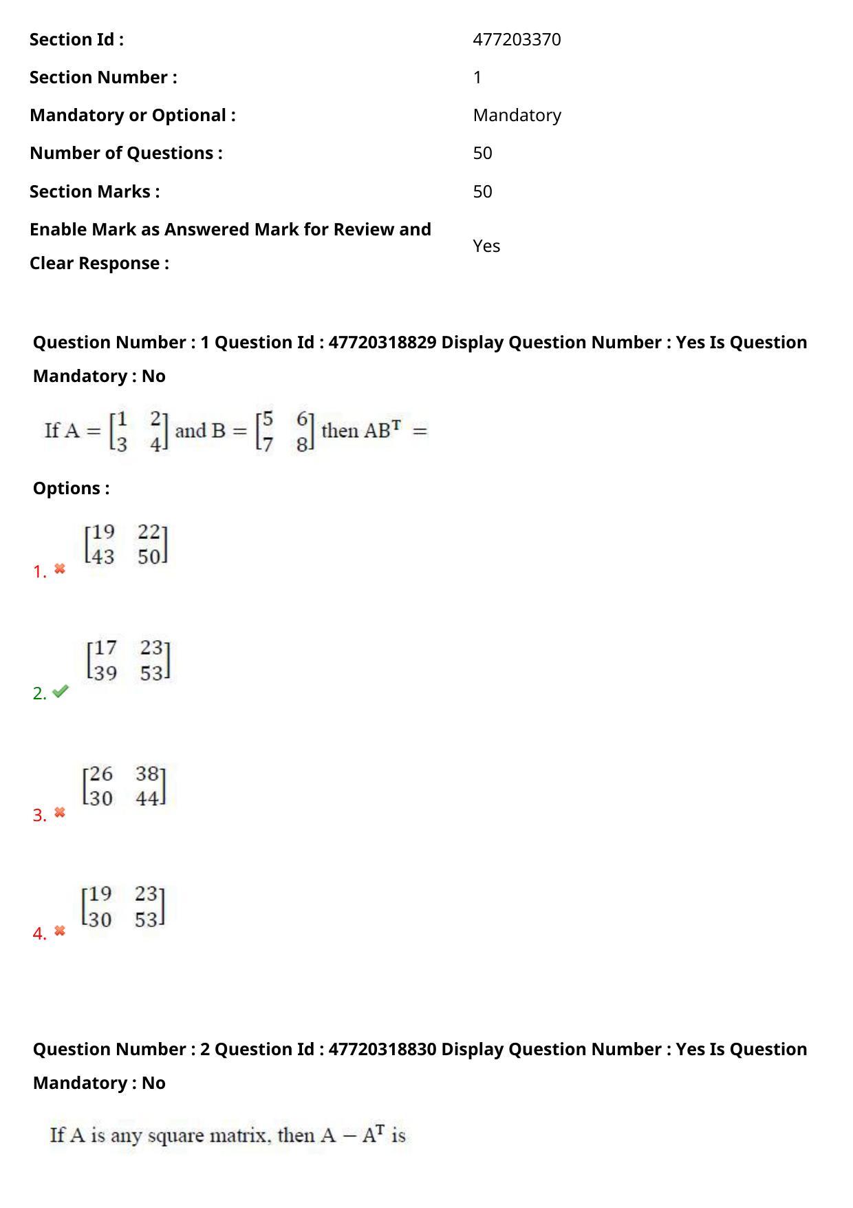 AP ECET 2021 - Computer Science and Engineering Question Paper With Preliminary Keys Shift1 - Page 2