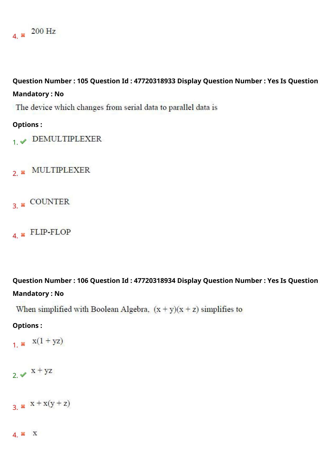 AP ECET 2021 - Computer Science and Engineering Question Paper With Preliminary Keys Shift1 - Page 57