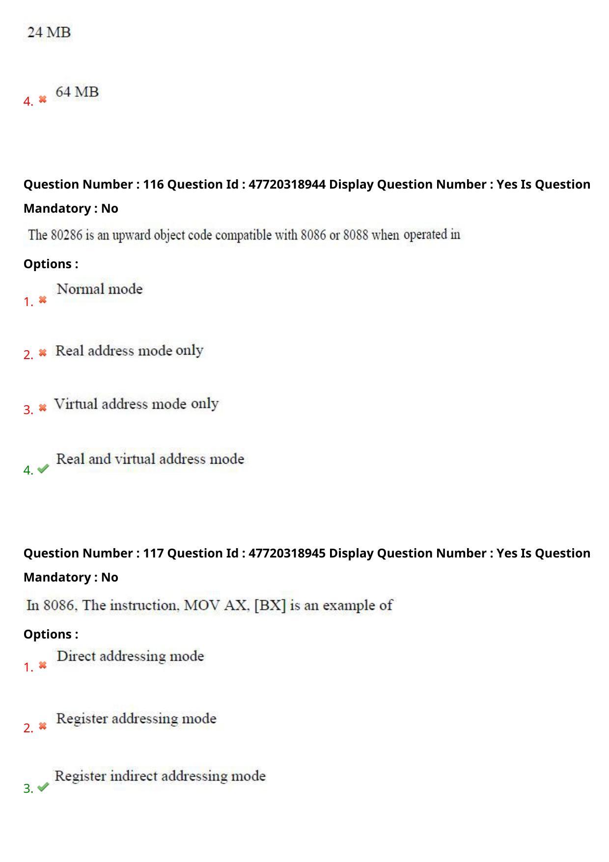 AP ECET 2021 - Computer Science and Engineering Question Paper With Preliminary Keys Shift1 - Page 62