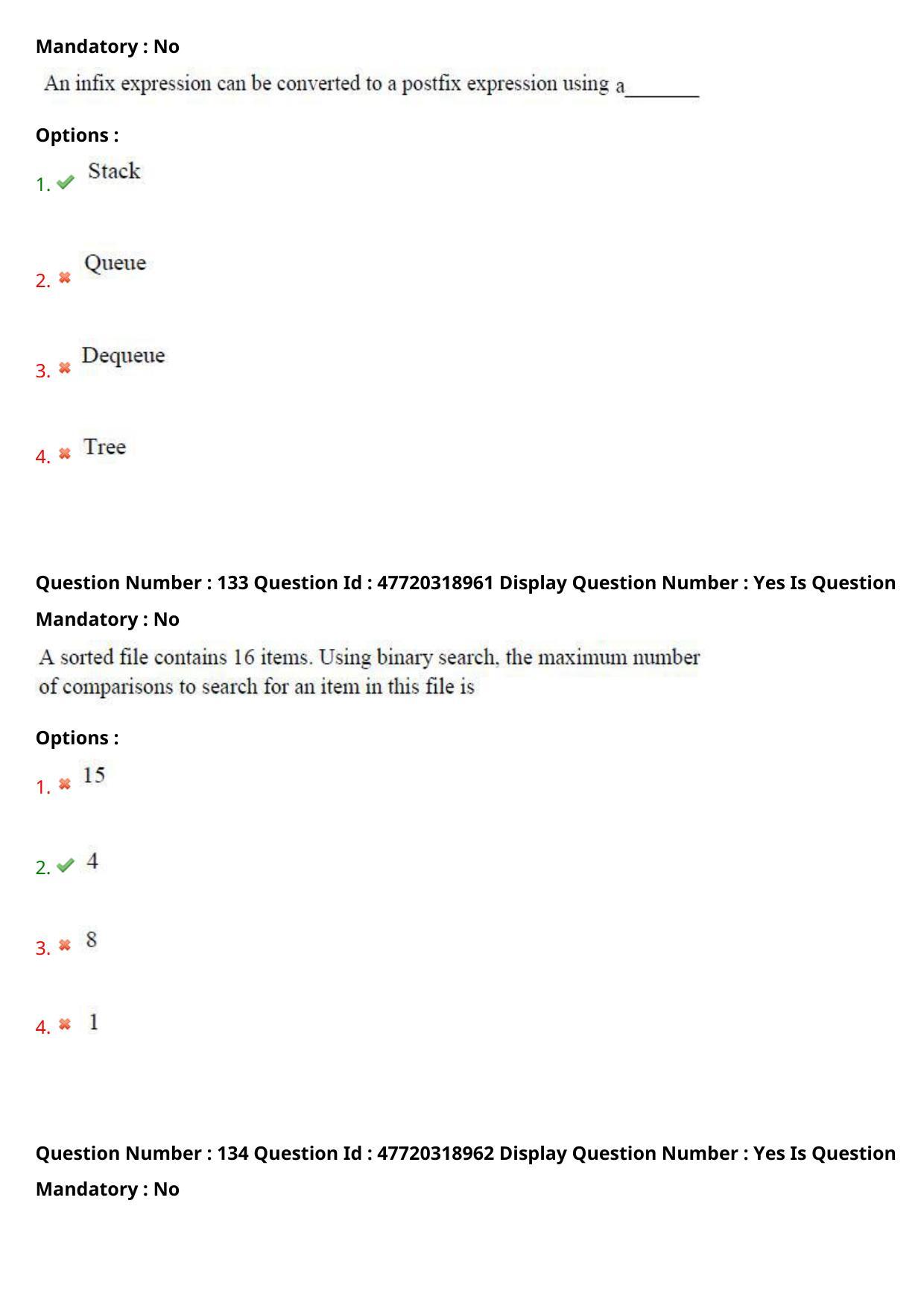 AP ECET 2021 - Computer Science and Engineering Question Paper With Preliminary Keys Shift1 - Page 70