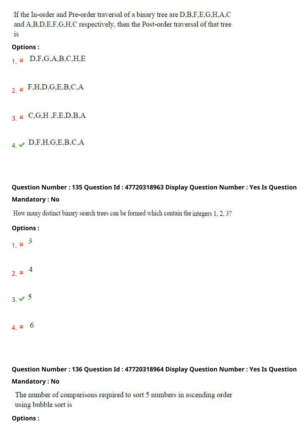 AP ECET 2021 - Computer Science and Engineering Question Paper With Preliminary Keys Shift1 - Page 71