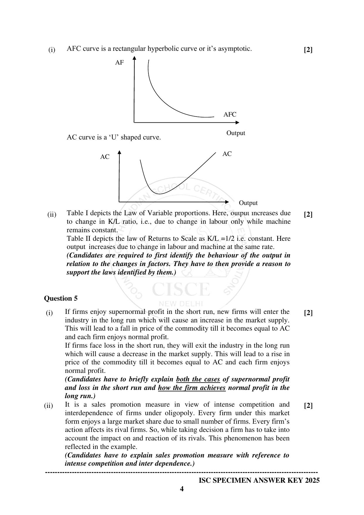 ISC Class 12 2025 ECONOMICS (SQP & AK) Specimen Paper - Page 13