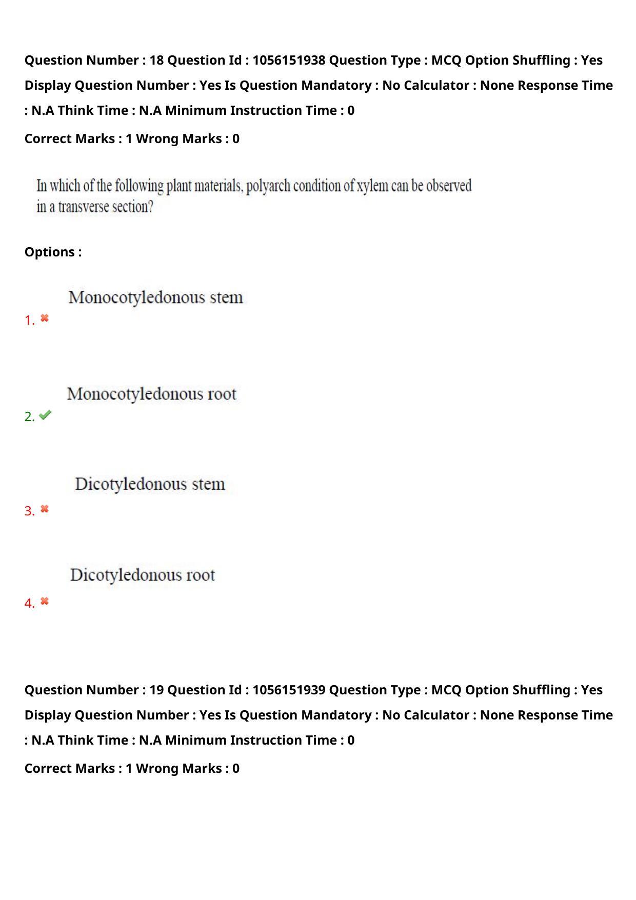 TS EAMCET 2022 Agriculture and Medical  Question Paper with Key (31 July 2022 Forenoon (English )) - Page 18