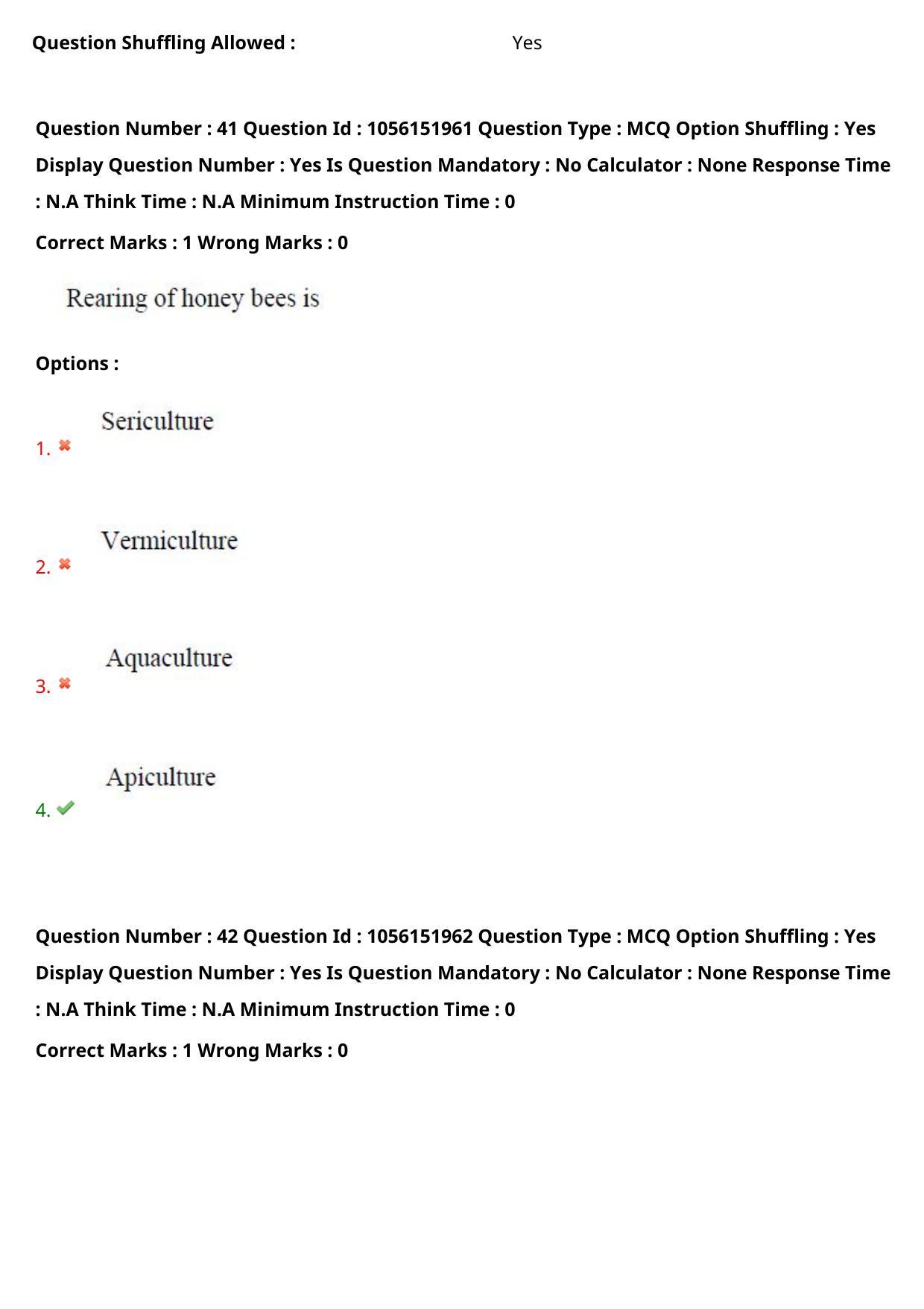 TS EAMCET 2022 Agriculture and Medical  Question Paper with Key (31 July 2022 Forenoon (English )) - Page 39