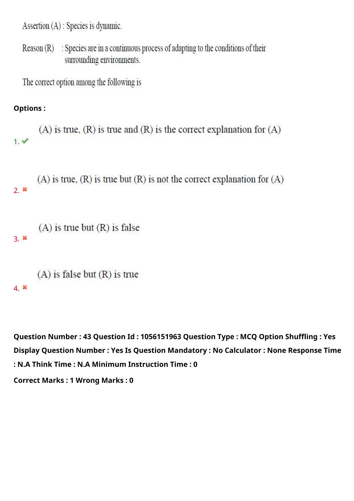 TS EAMCET 2022 Agriculture and Medical  Question Paper with Key (31 July 2022 Forenoon (English )) - Page 40