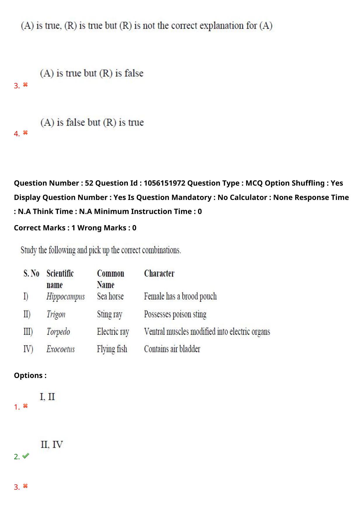 TS EAMCET 2022 Agriculture and Medical  Question Paper with Key (31 July 2022 Forenoon (English )) - Page 48