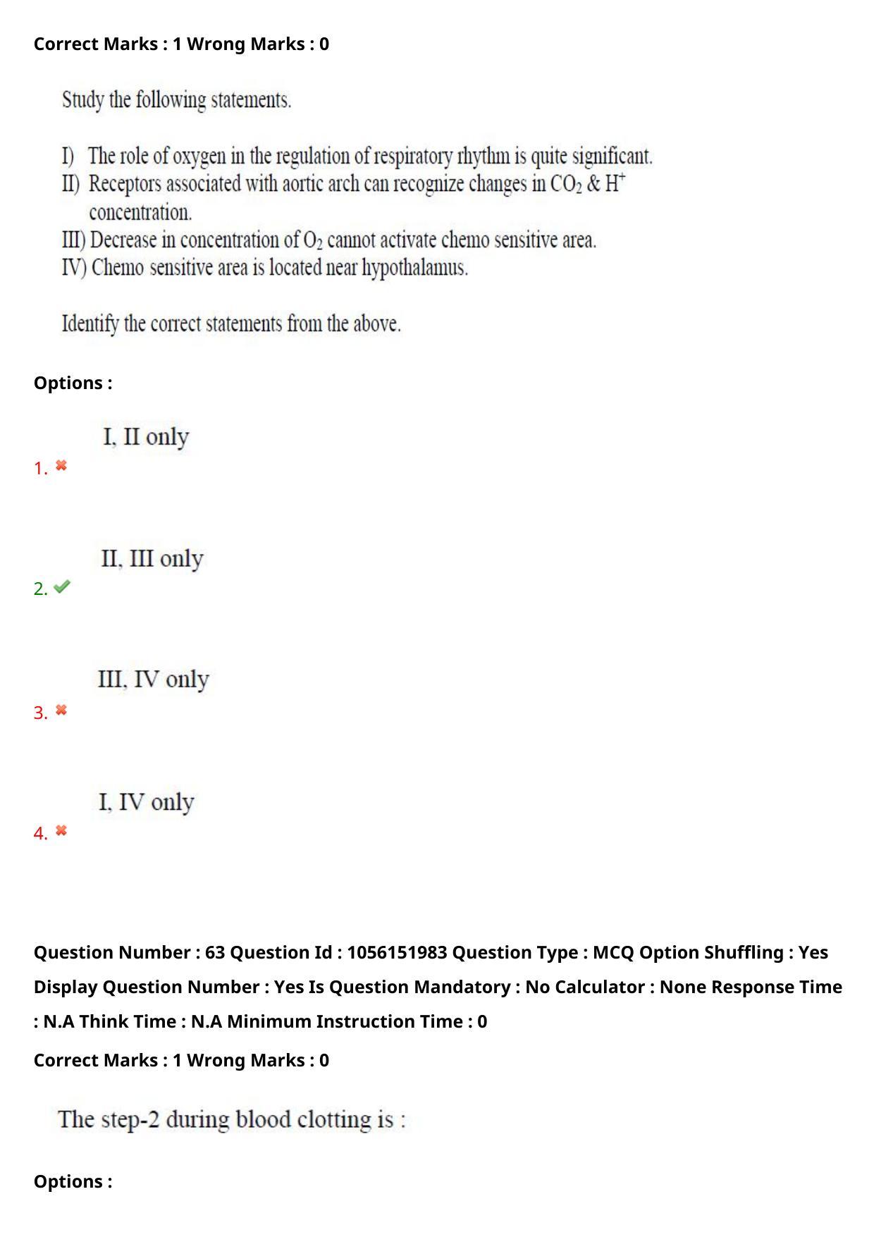 TS EAMCET 2022 Agriculture and Medical  Question Paper with Key (31 July 2022 Forenoon (English )) - Page 56