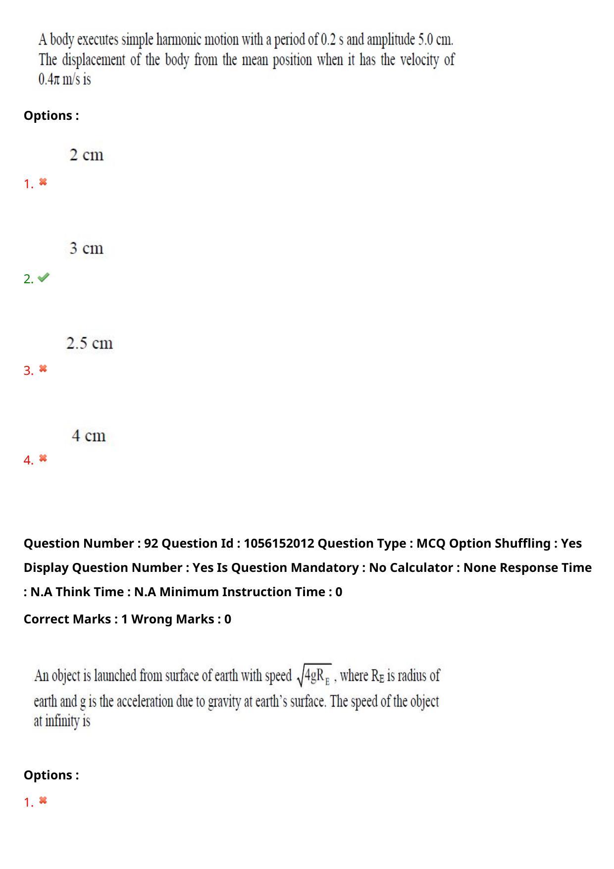 TS EAMCET 2022 Agriculture and Medical  Question Paper with Key (31 July 2022 Forenoon (English )) - Page 79