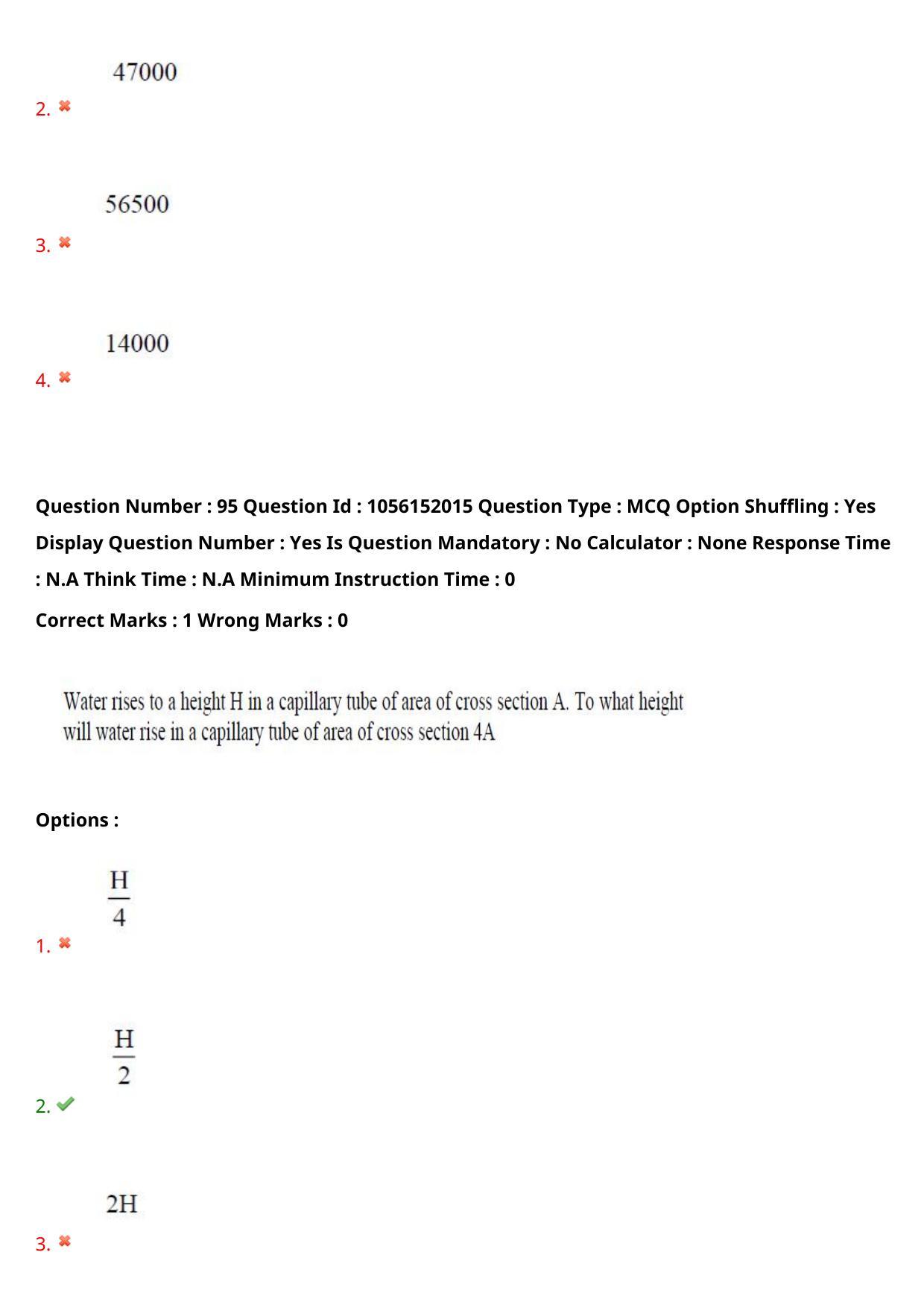 TS EAMCET 2022 Agriculture and Medical  Question Paper with Key (31 July 2022 Forenoon (English )) - Page 82