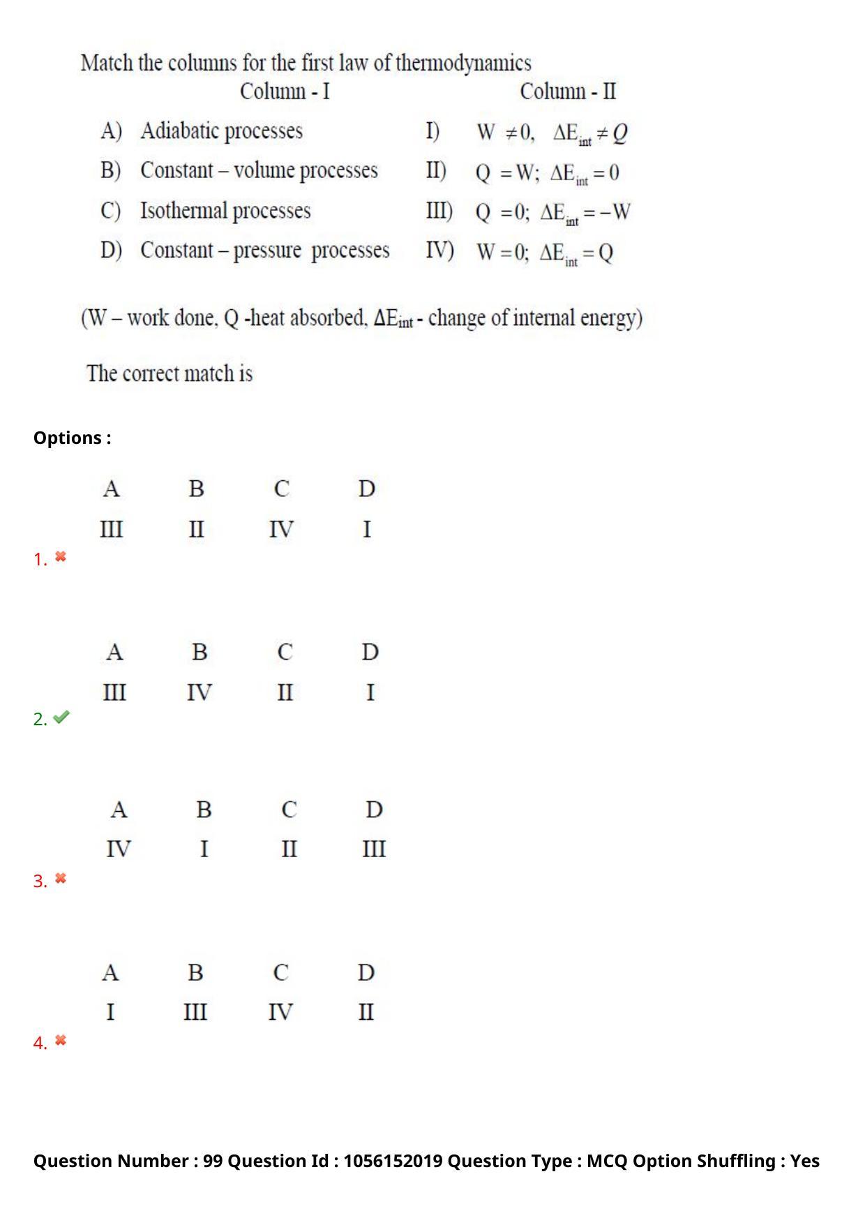 TS EAMCET 2022 Agriculture and Medical  Question Paper with Key (31 July 2022 Forenoon (English )) - Page 85