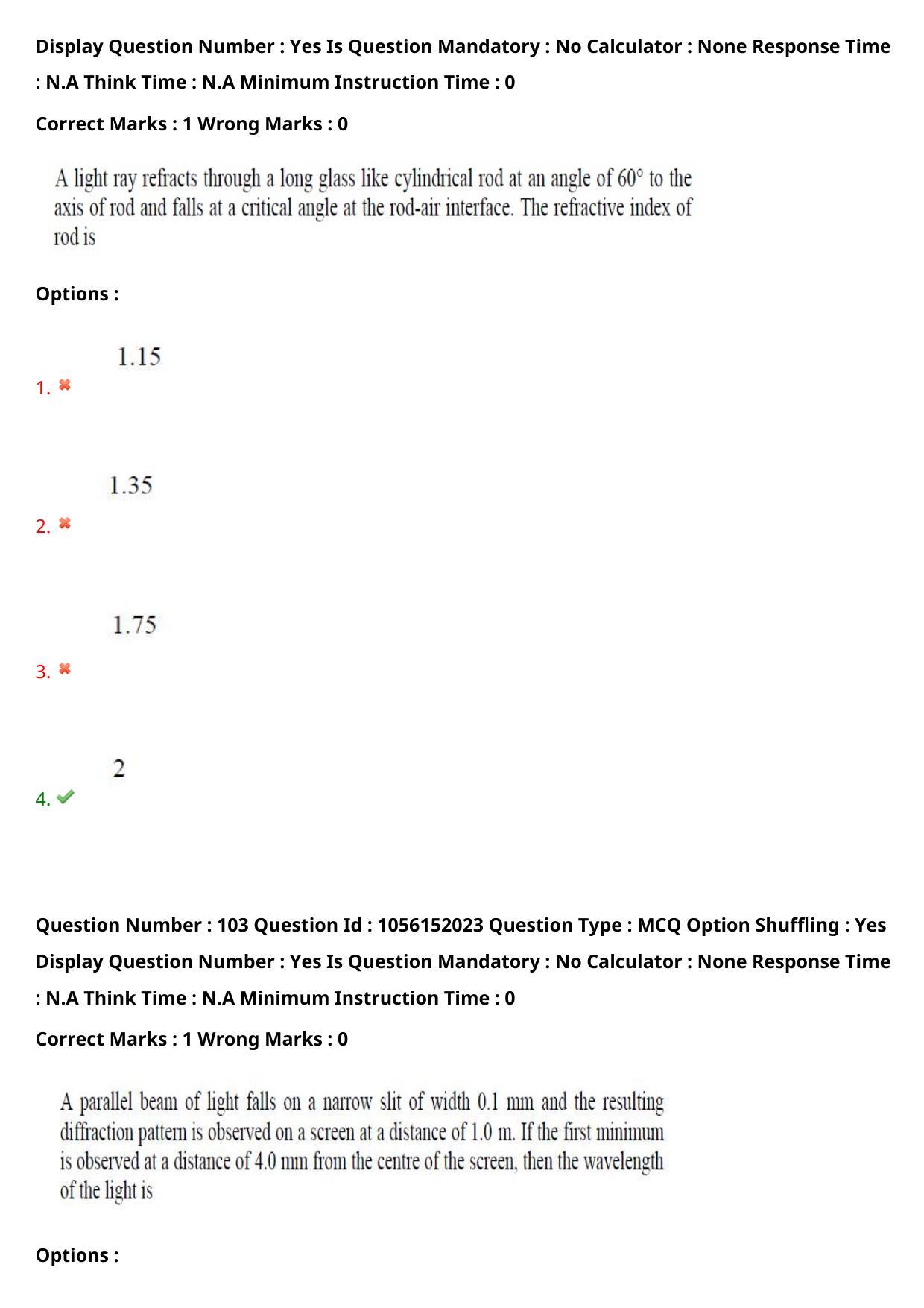 TS EAMCET 2022 Agriculture and Medical  Question Paper with Key (31 July 2022 Forenoon (English )) - Page 89