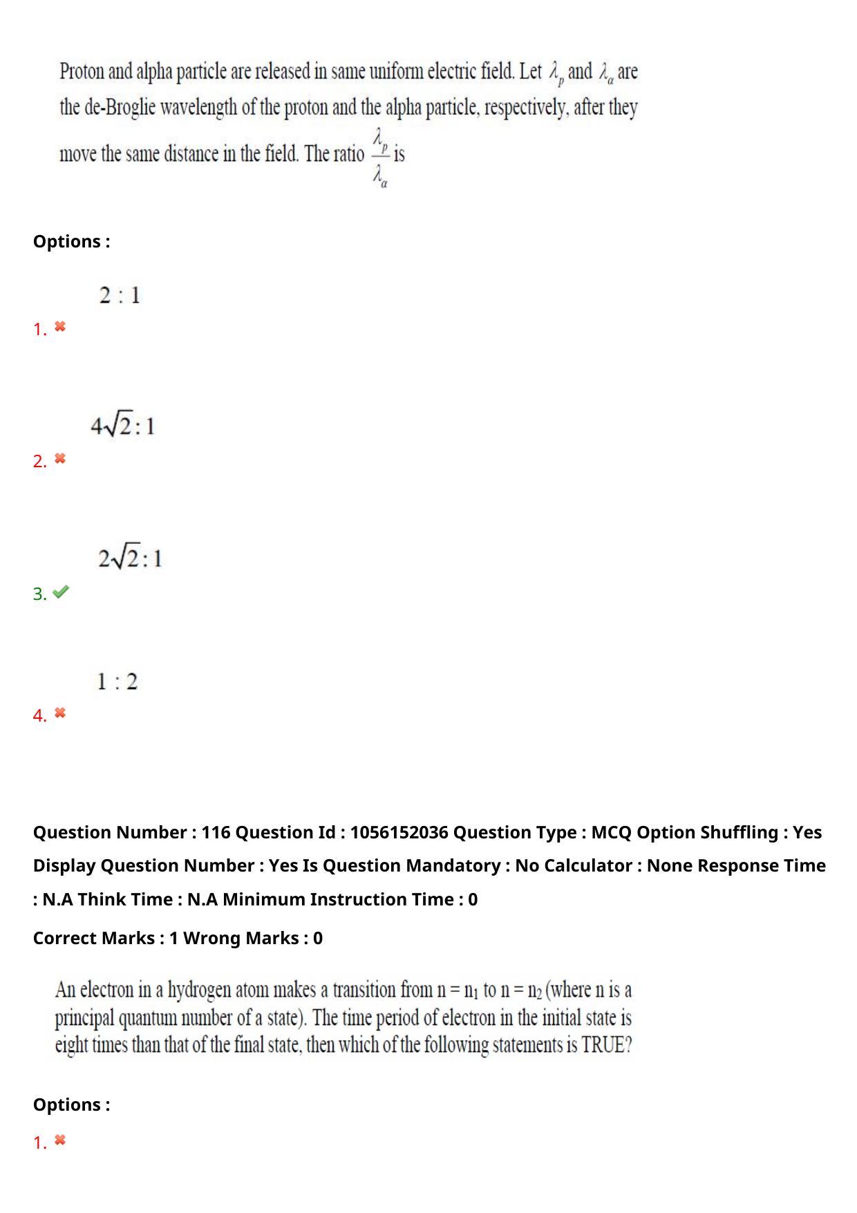 TS EAMCET 2022 Agriculture and Medical  Question Paper with Key (31 July 2022 Forenoon (English )) - Page 100