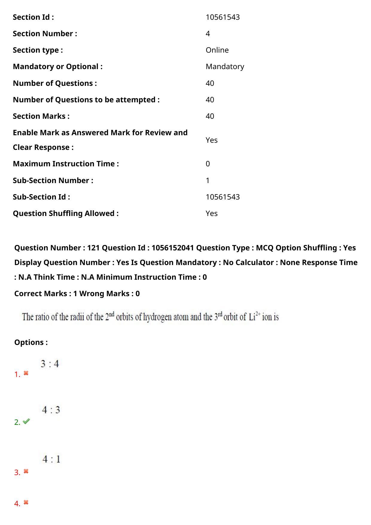 TS EAMCET 2022 Agriculture and Medical  Question Paper with Key (31 July 2022 Forenoon (English )) - Page 105