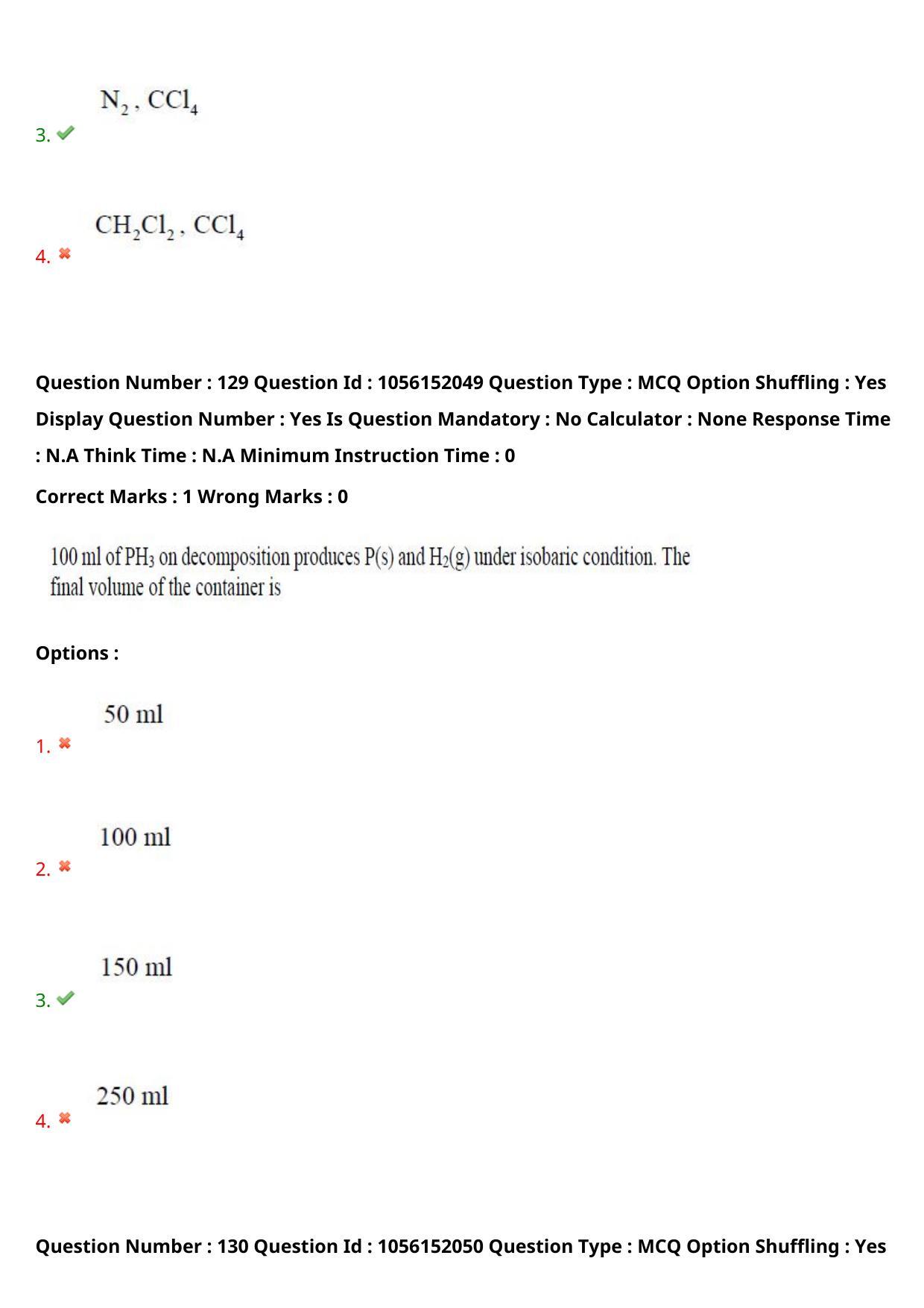 TS EAMCET 2022 Agriculture and Medical  Question Paper with Key (31 July 2022 Forenoon (English )) - Page 111