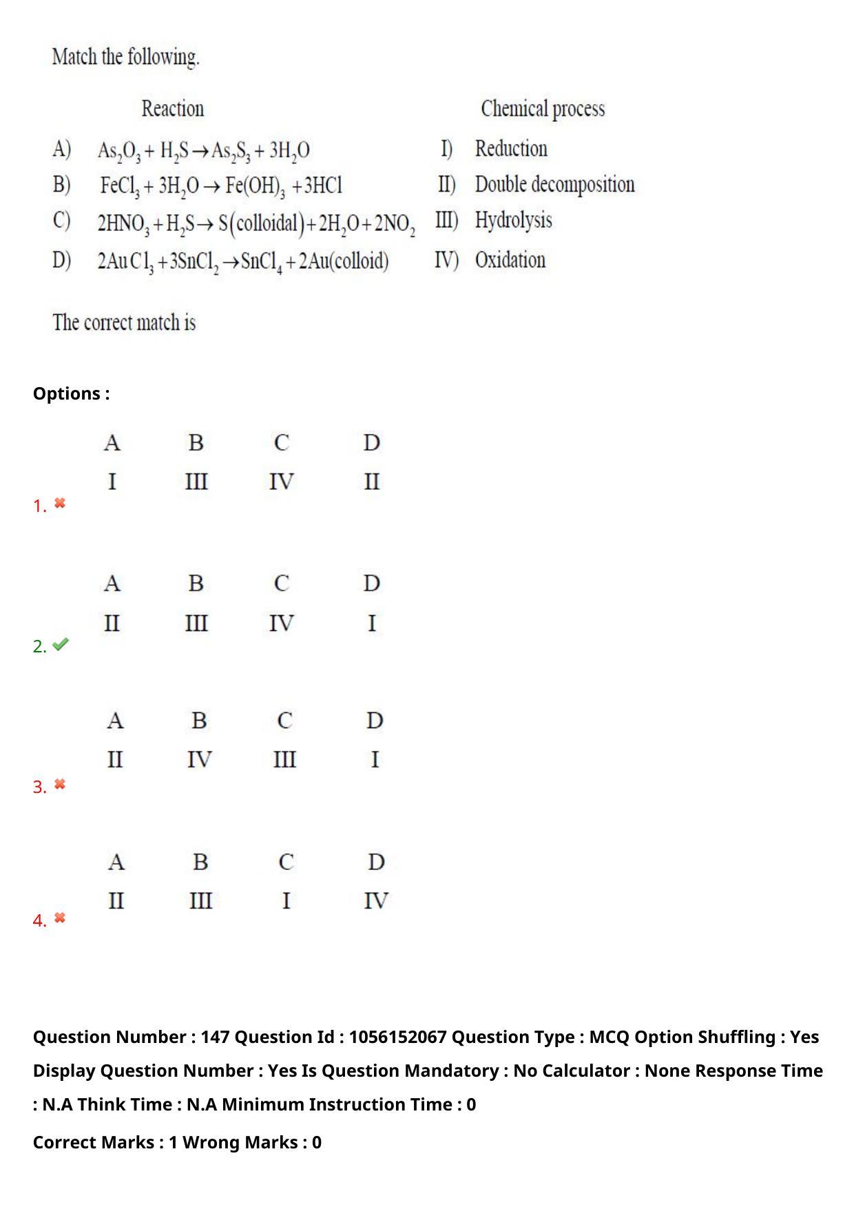 TS EAMCET 2022 Agriculture and Medical  Question Paper with Key (31 July 2022 Forenoon (English )) - Page 124