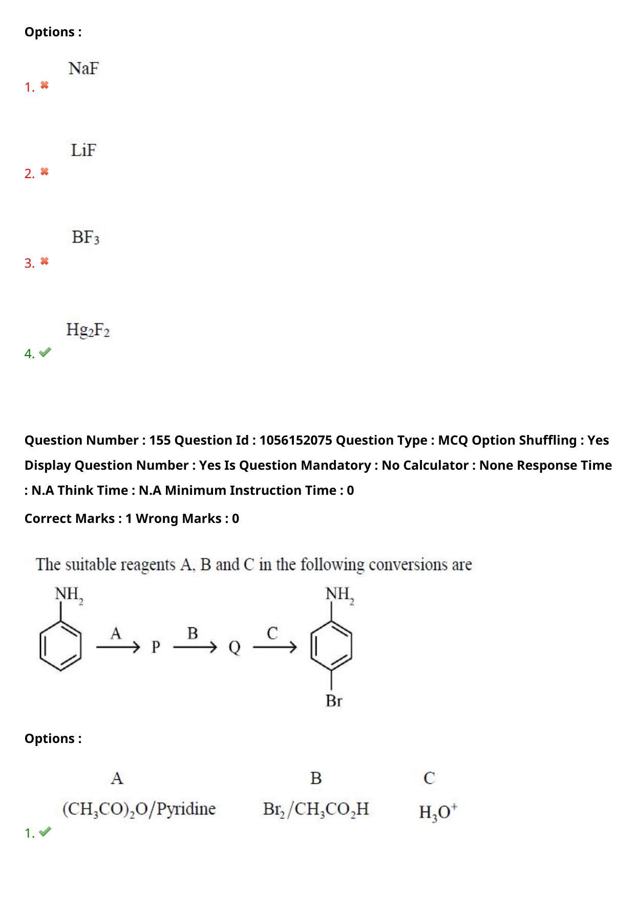 TS EAMCET 2022 Agriculture and Medical  Question Paper with Key (31 July 2022 Forenoon (English )) - Page 130