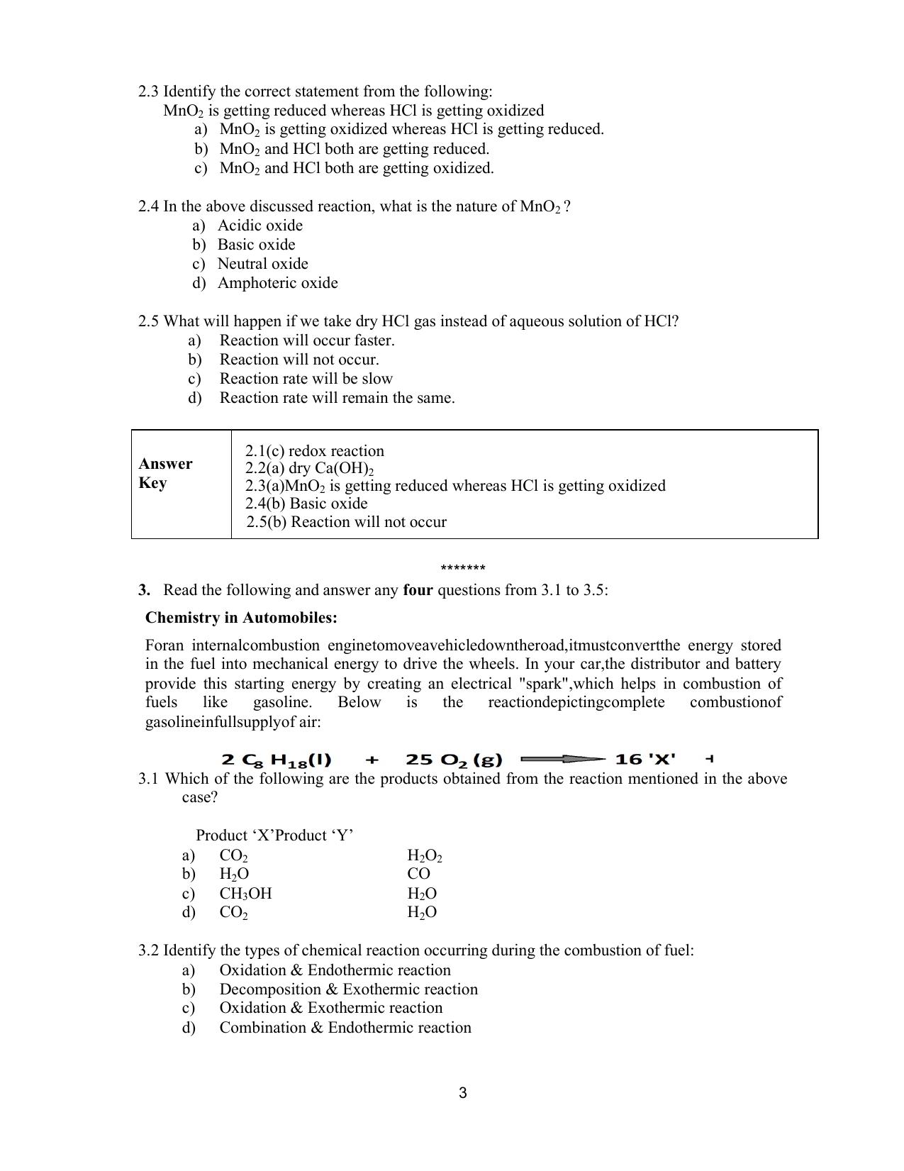 CBSE Class 10 Science Question Bank - Page 3