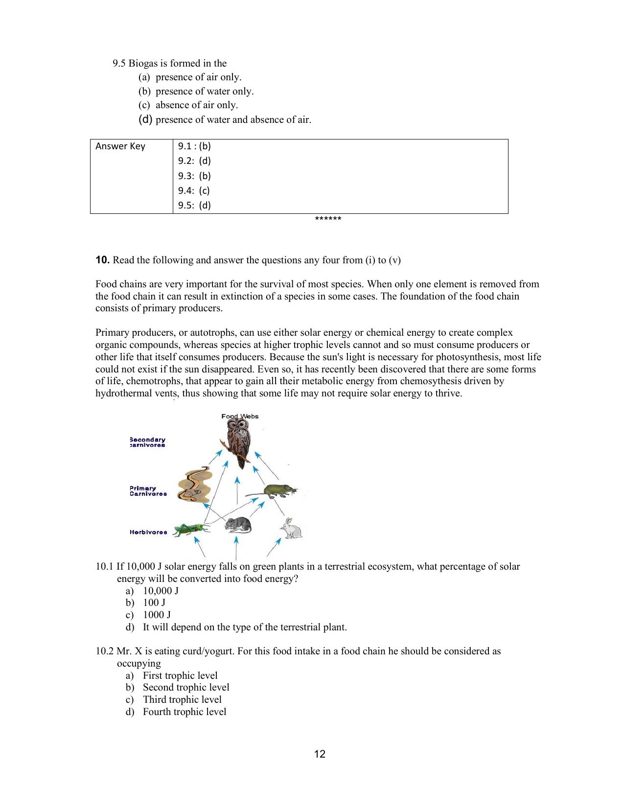 CBSE Class 10 Science Question Bank - Page 12