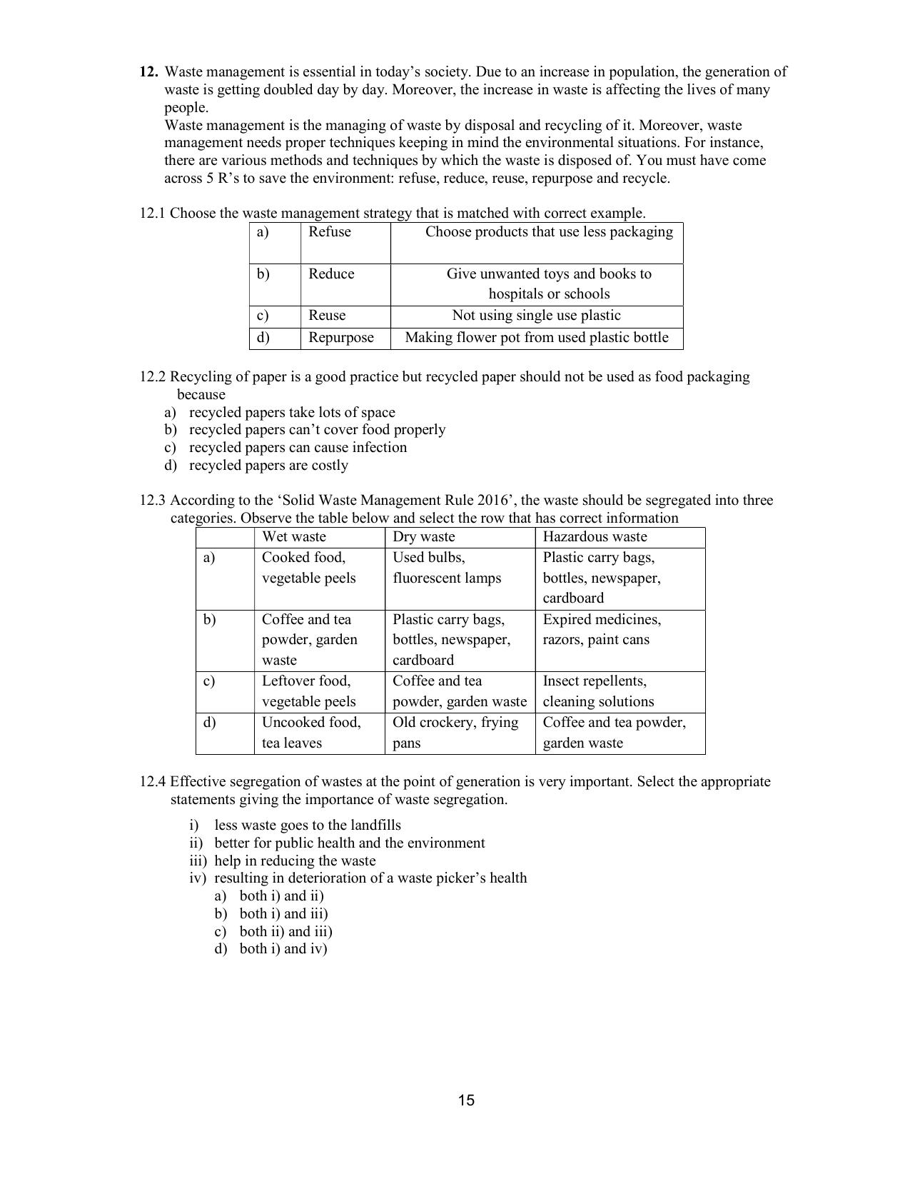CBSE Class 10 Science Question Bank - Page 15