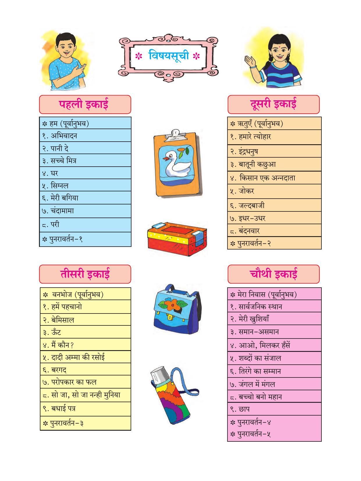Maharashtra Board Class 2 Hindi Textbook - Page 12