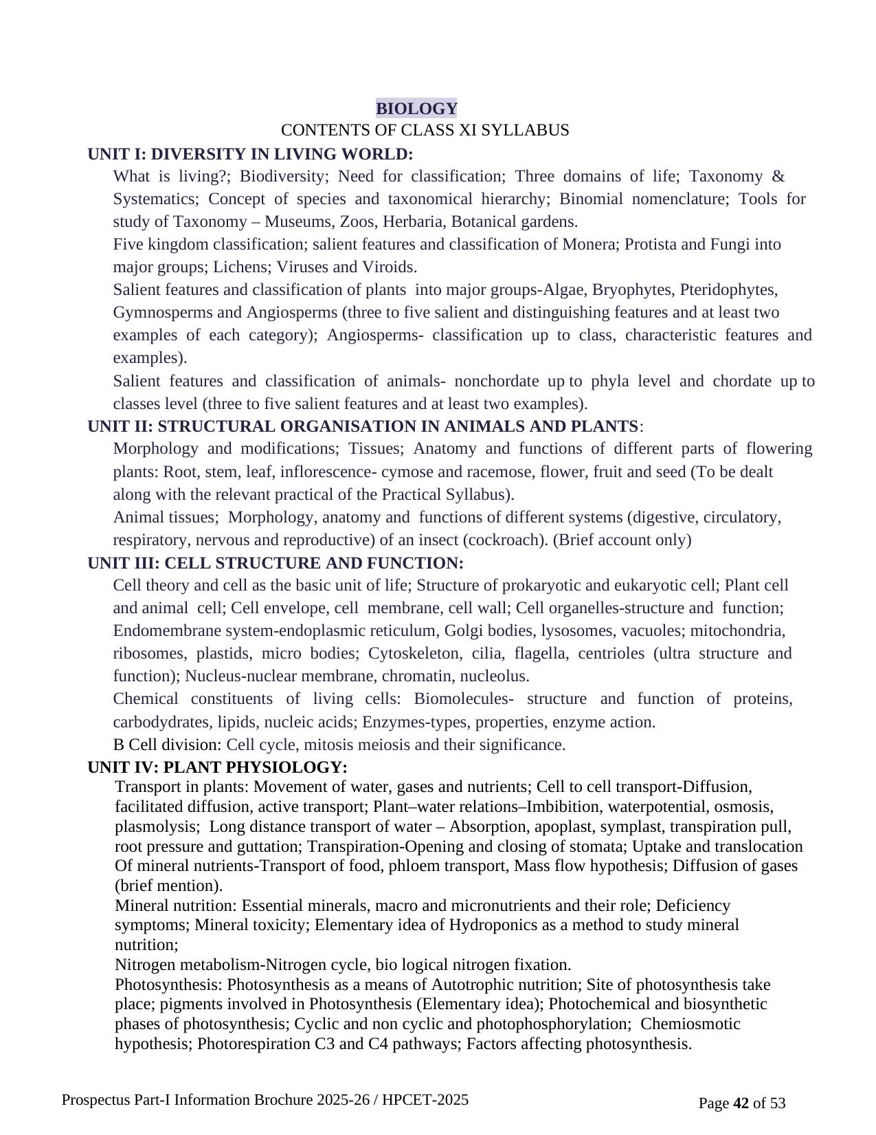 HPCET Syllabus 2025 - Page 14