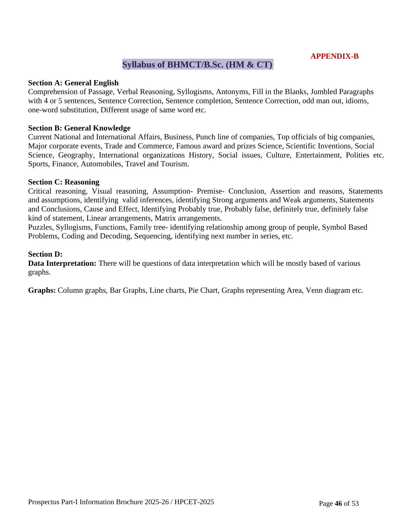 HPCET Syllabus 2025 - Page 18